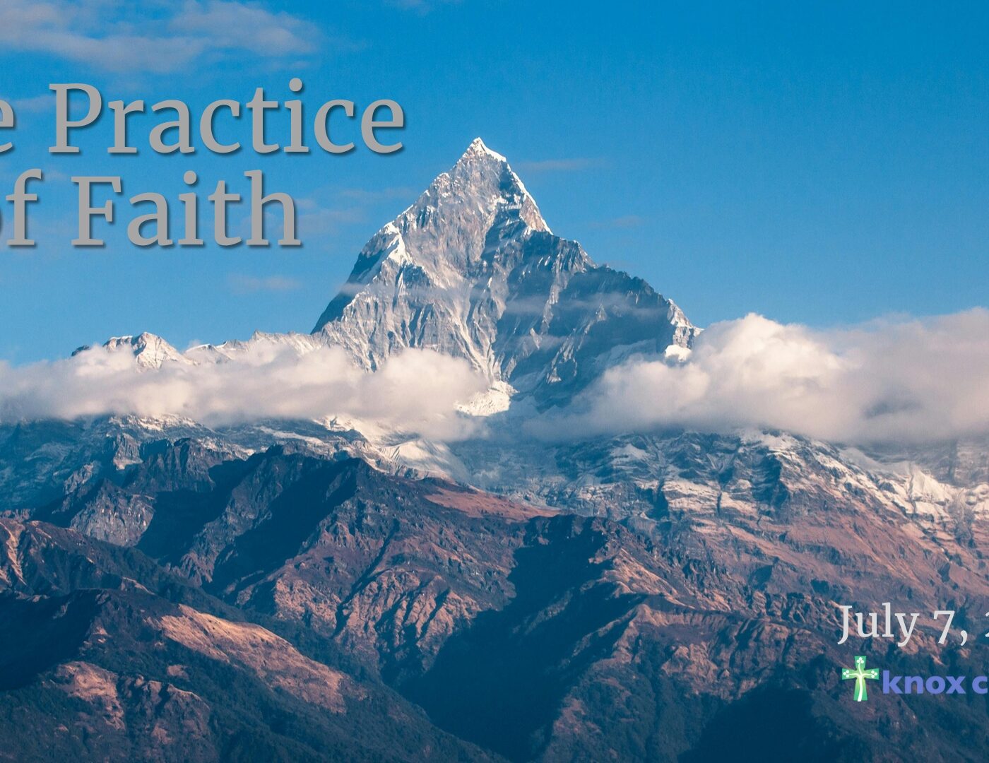 The Practice of Faith