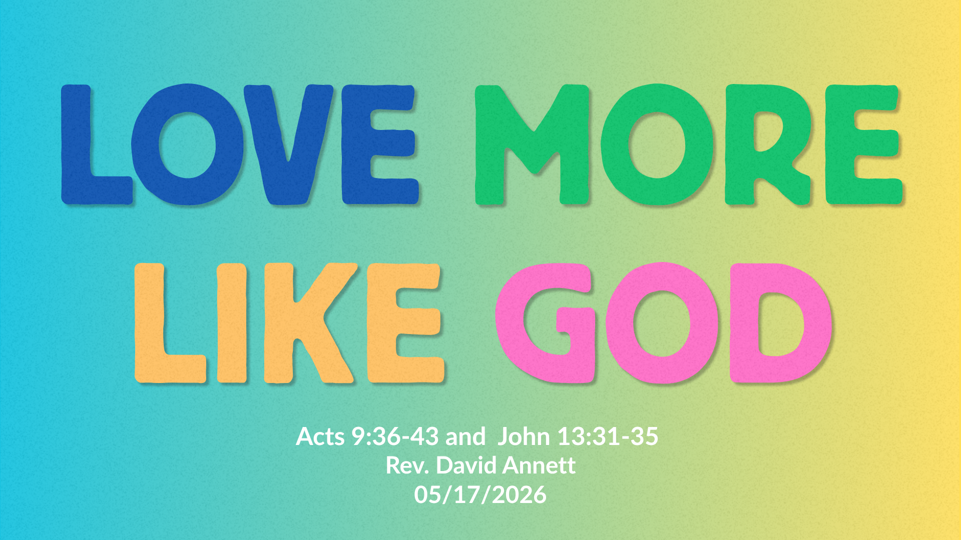 Love More Like God episode artwork