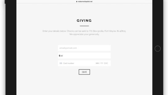Online Giving