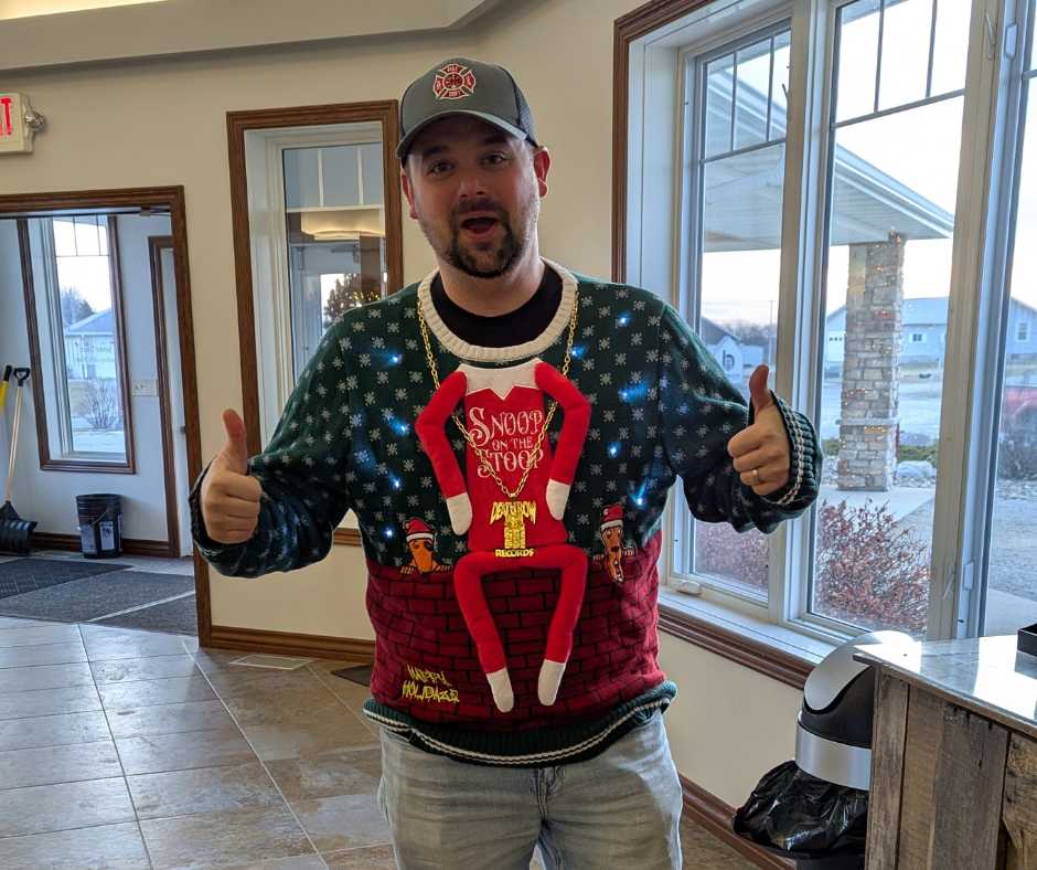 Come as You Are - wear whatever feels festive and comfortable!