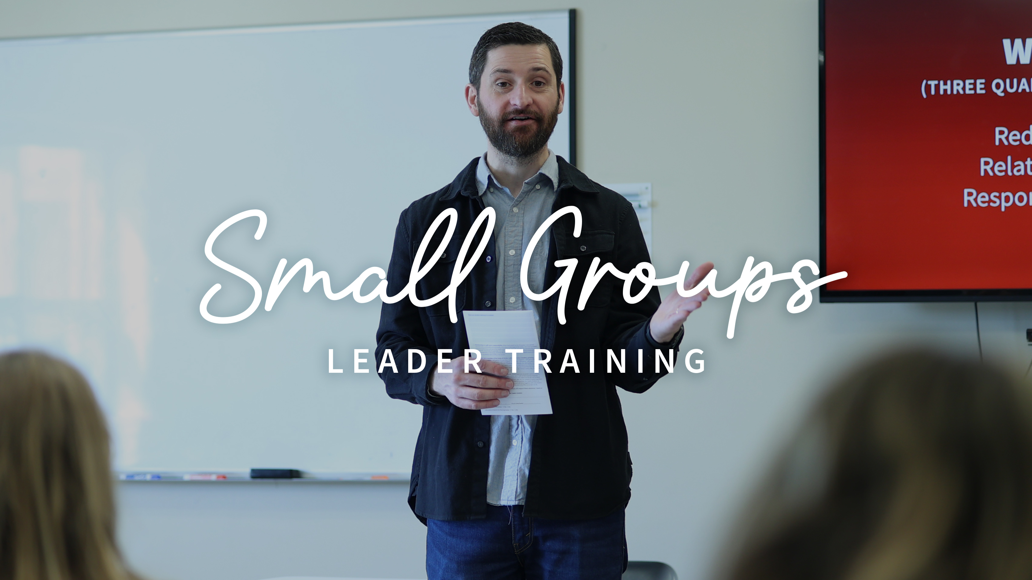 Small Group Leader Training