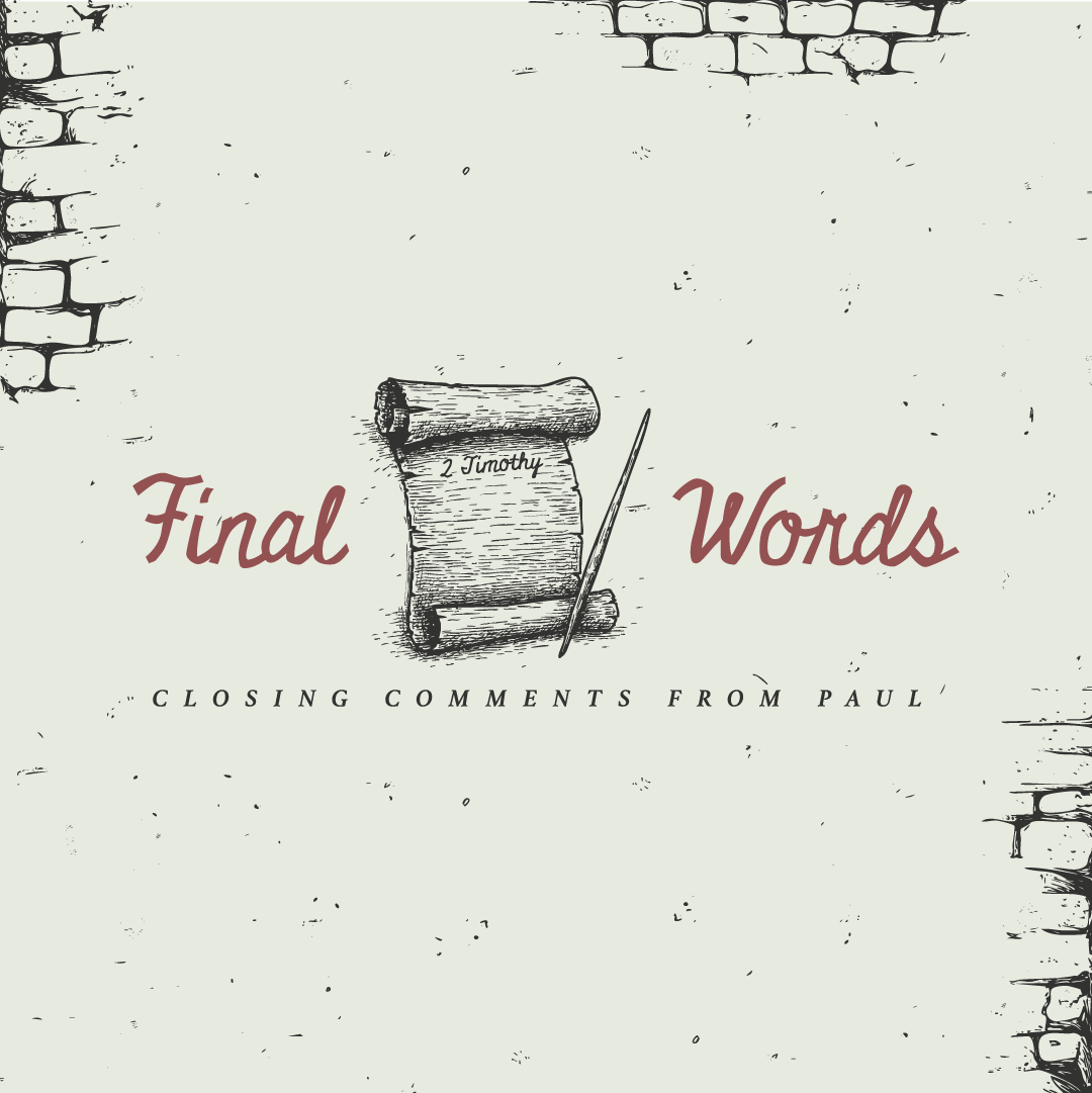 Final Words: Closing Comments from Paul