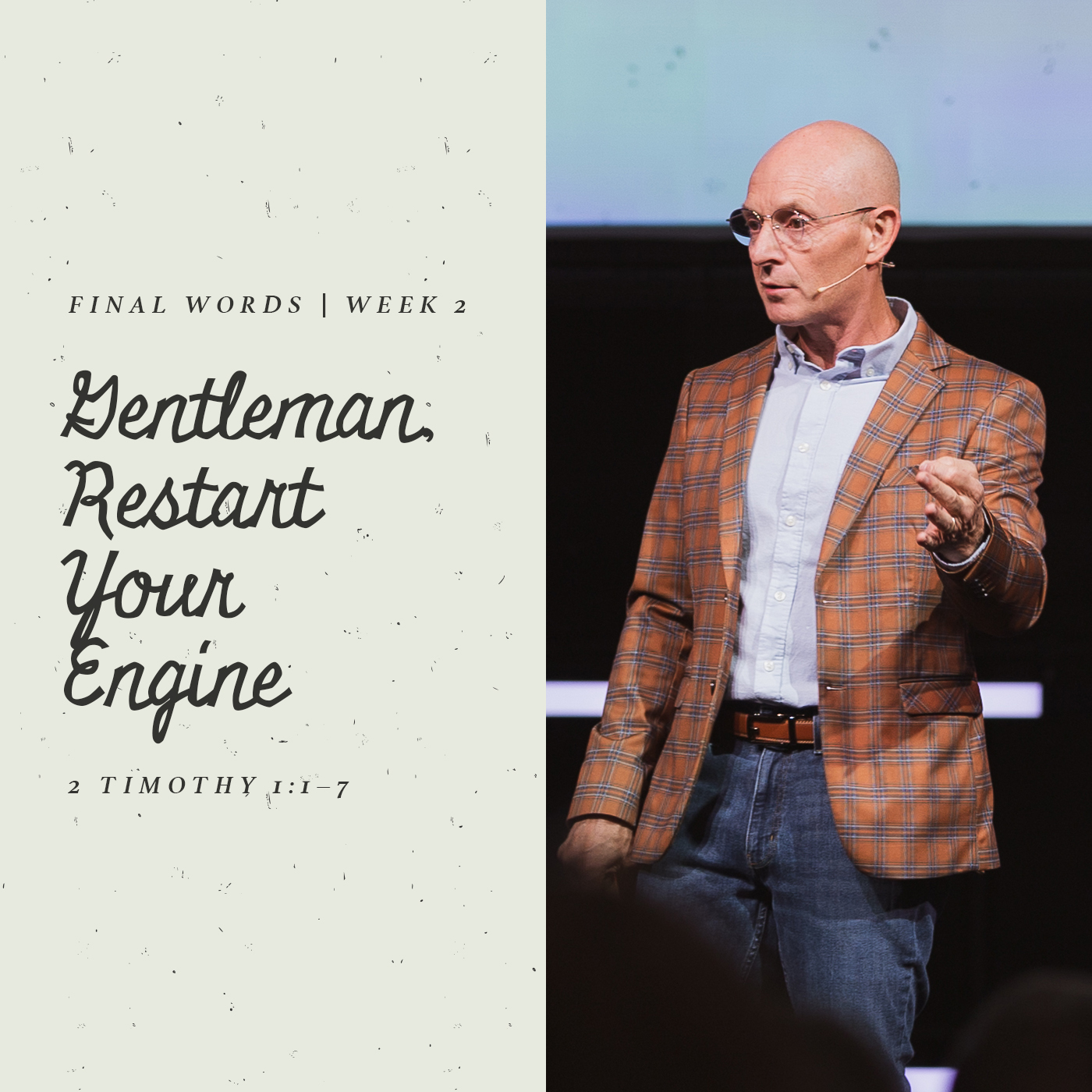 Gentleman, Restart Your Engine | 2 Timothy 1:1–7 episode artwork