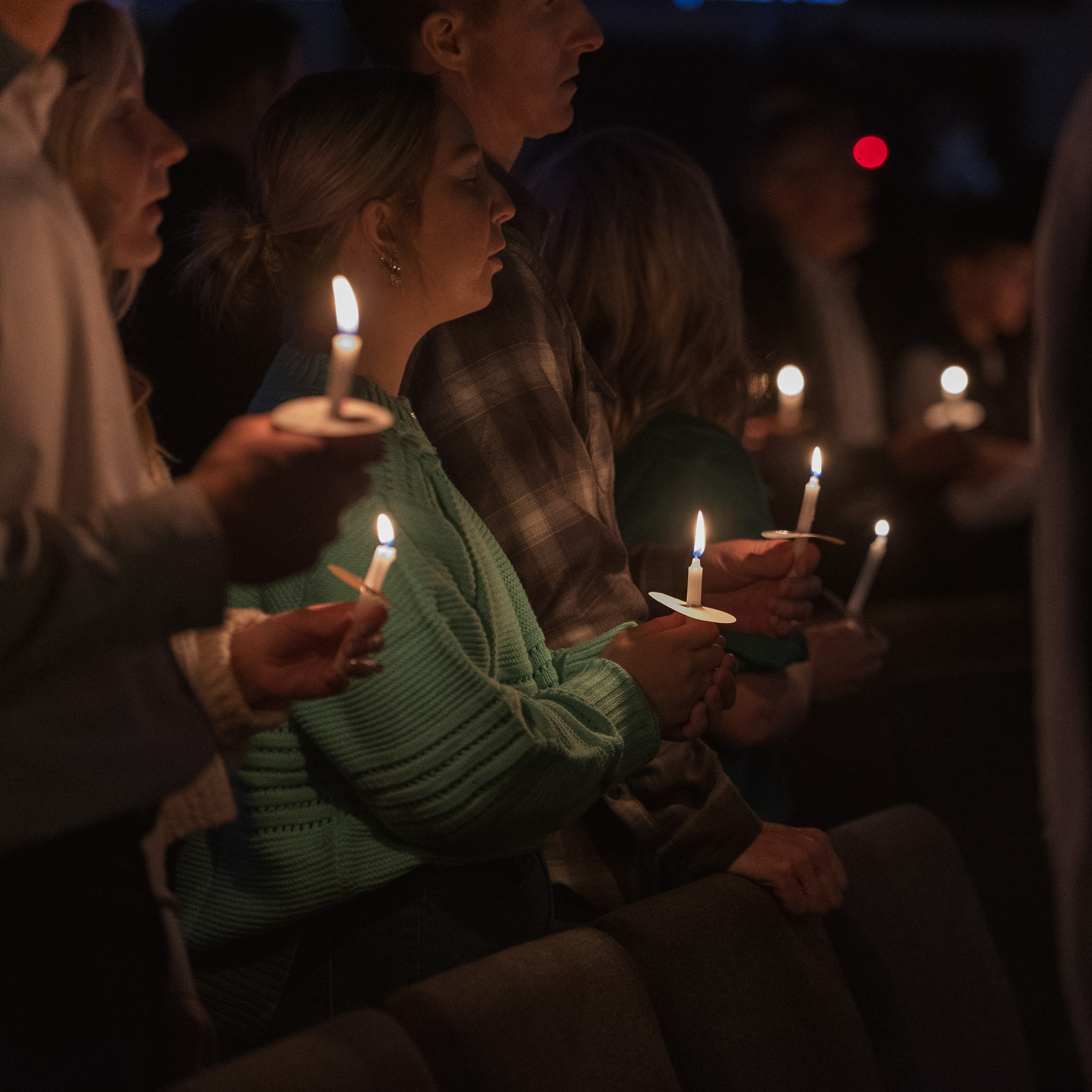 End the night by candlelight.
