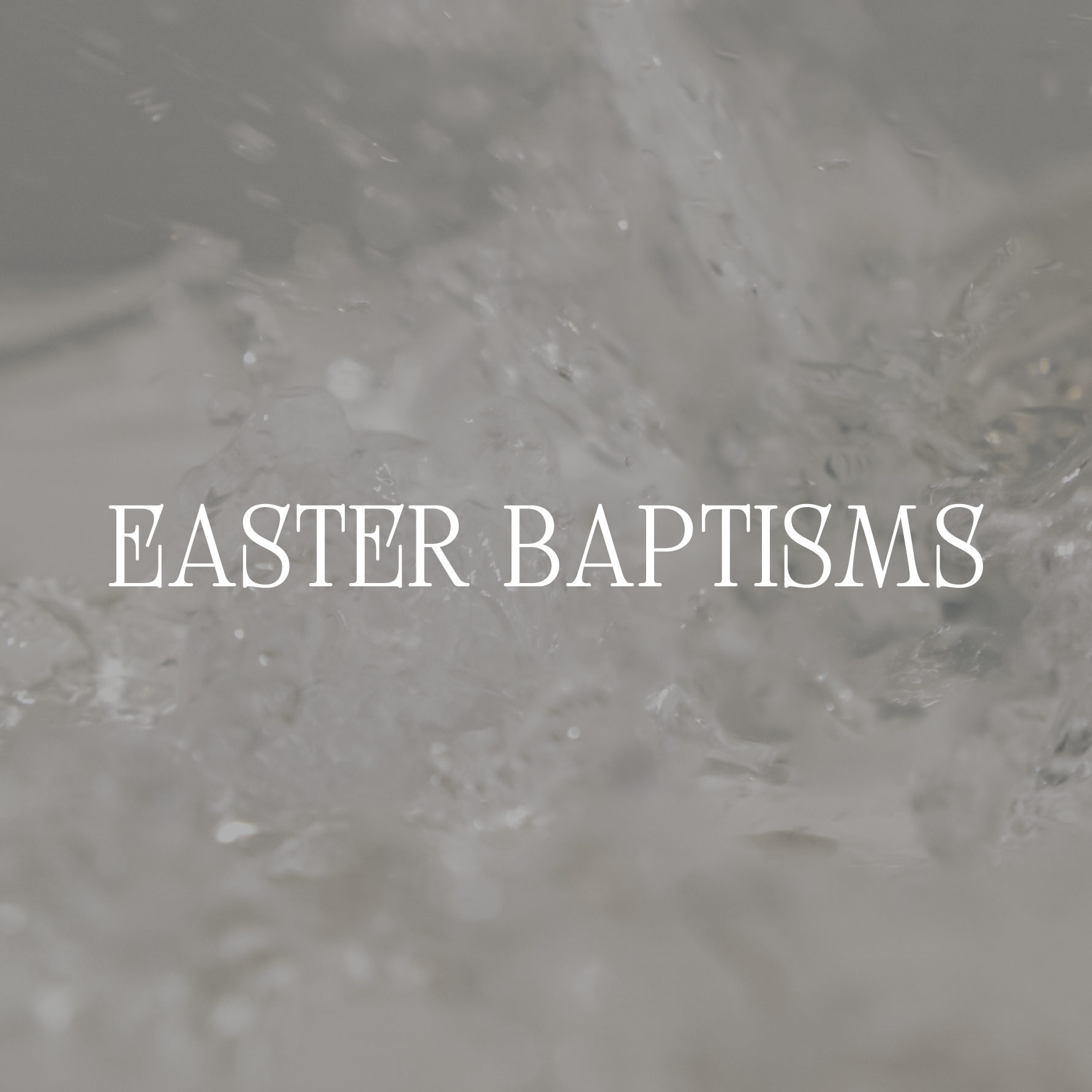 Baptism Class We Are Calvary