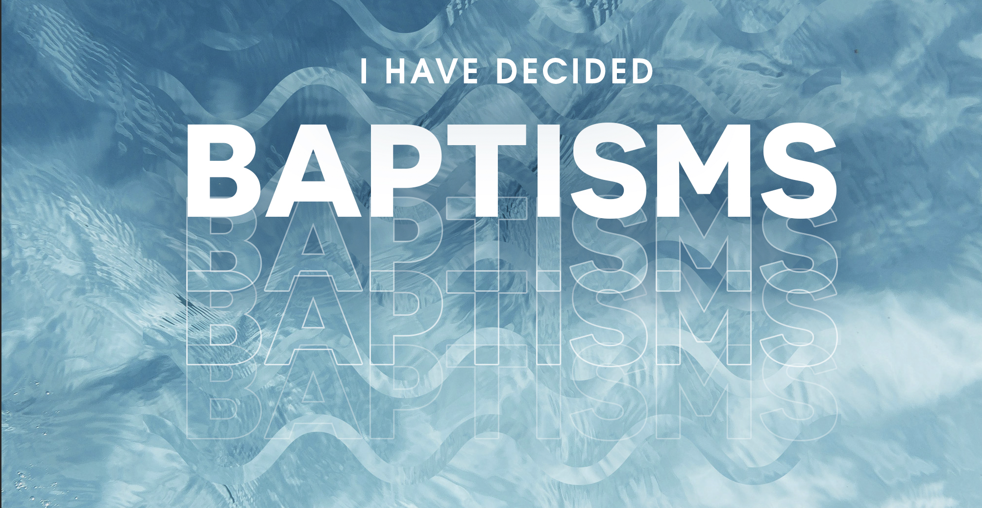Baptisms All In! Celebration Centre