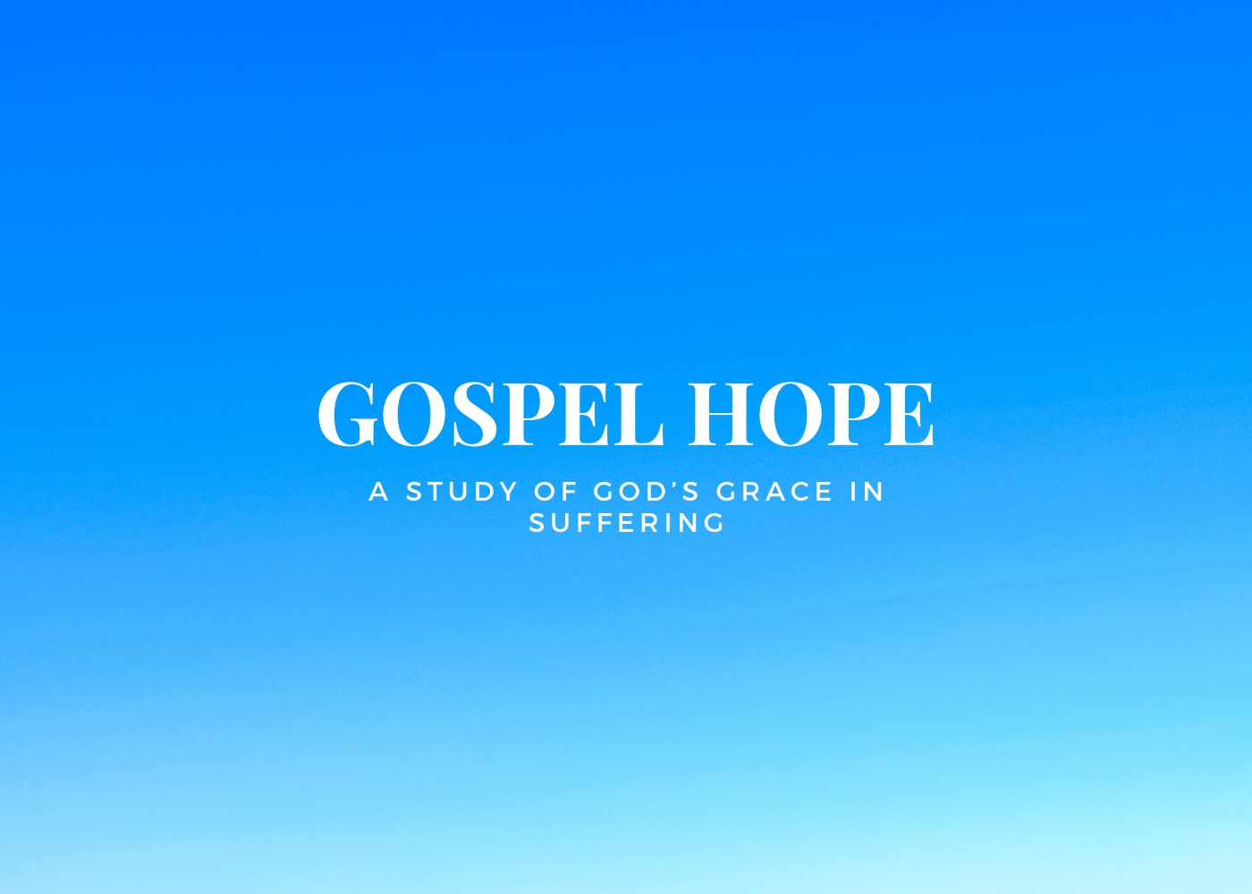 Gospel Hope – Part 6 episode artwork