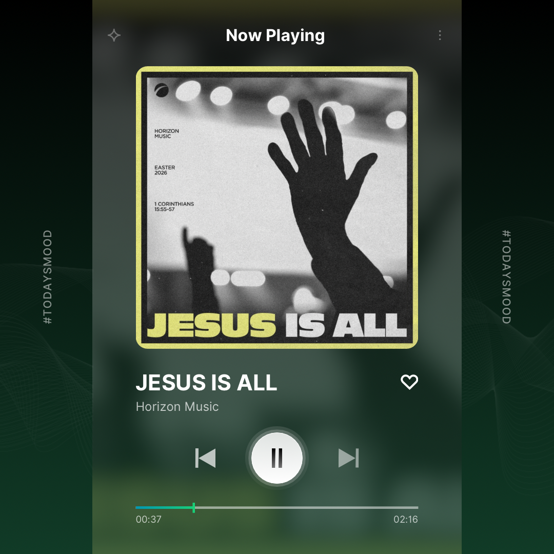JESUS IS ALL - OUT NOW