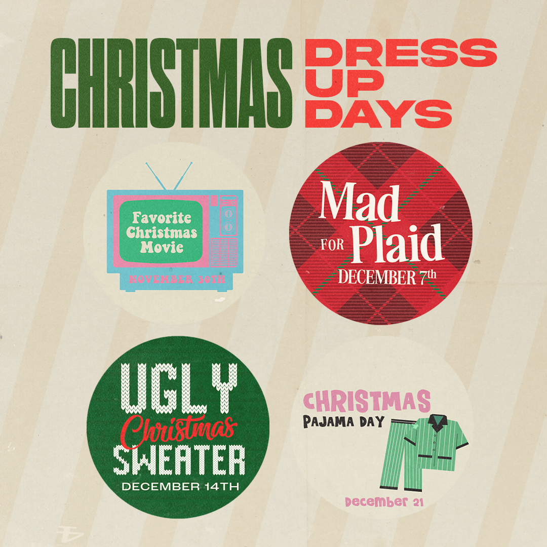 Christmas Dress Up Days