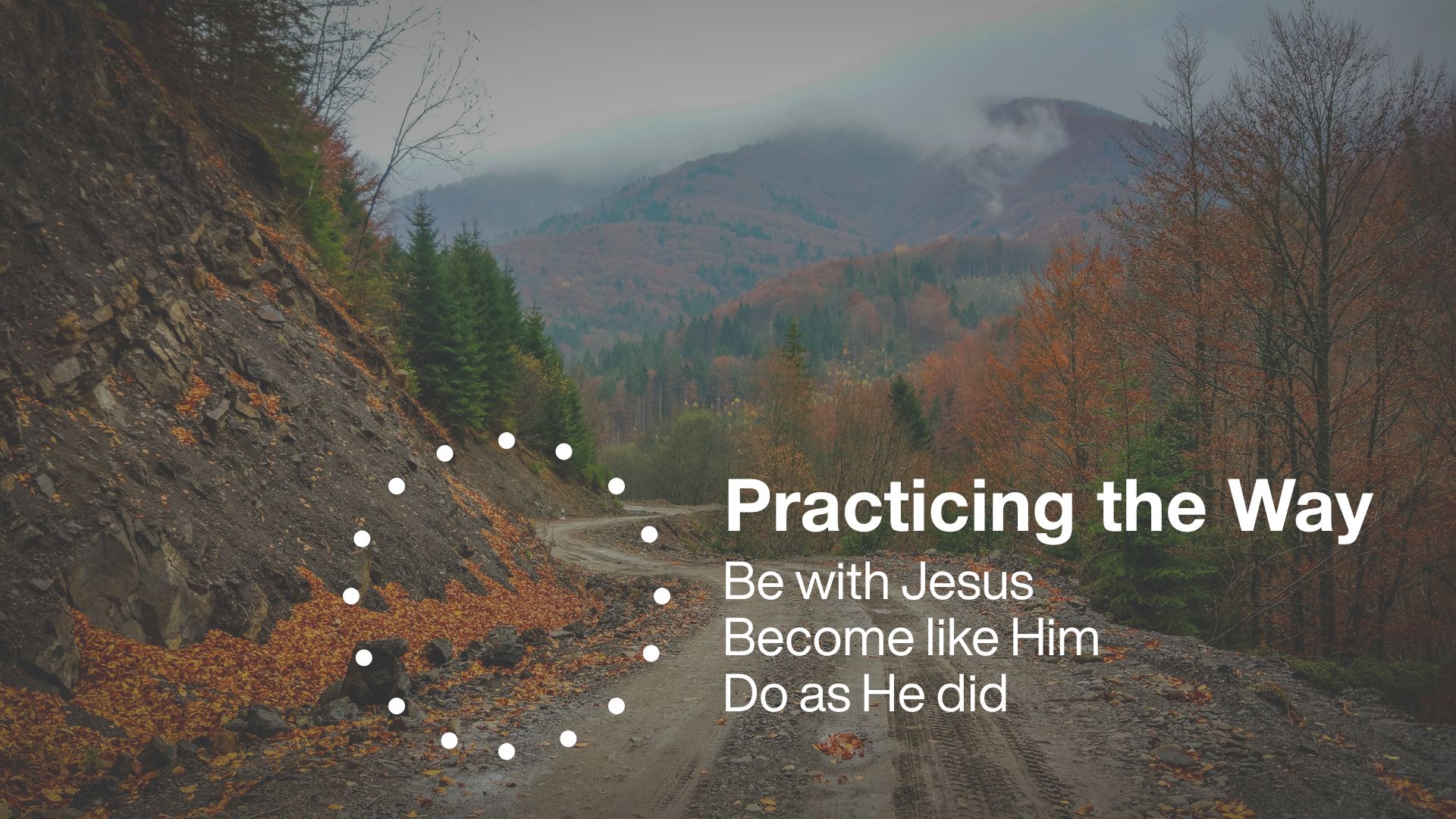 CURRENT SERMON SERIES: Practicing the Way