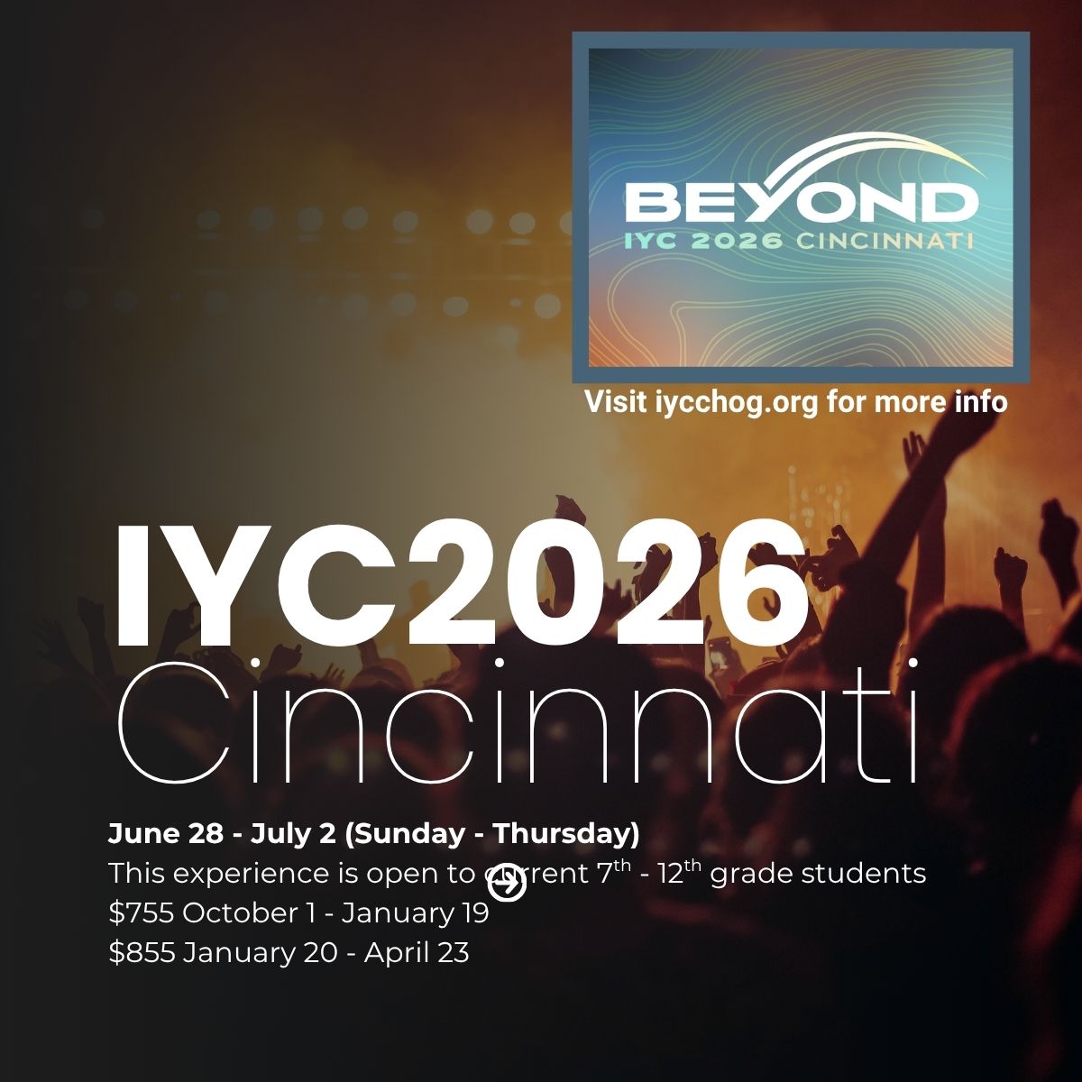IYC 2026 — Cincinnati