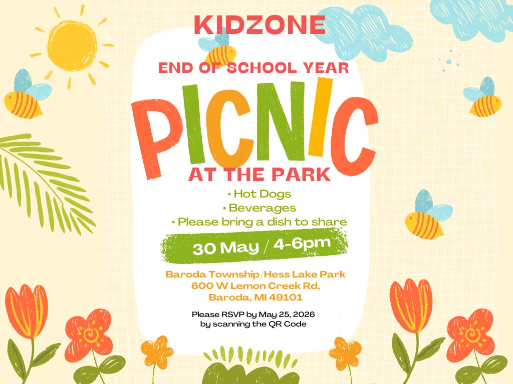 KidZone End of School Year Picnic!