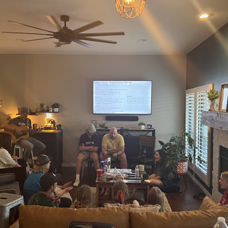 Powerful worship and discussion