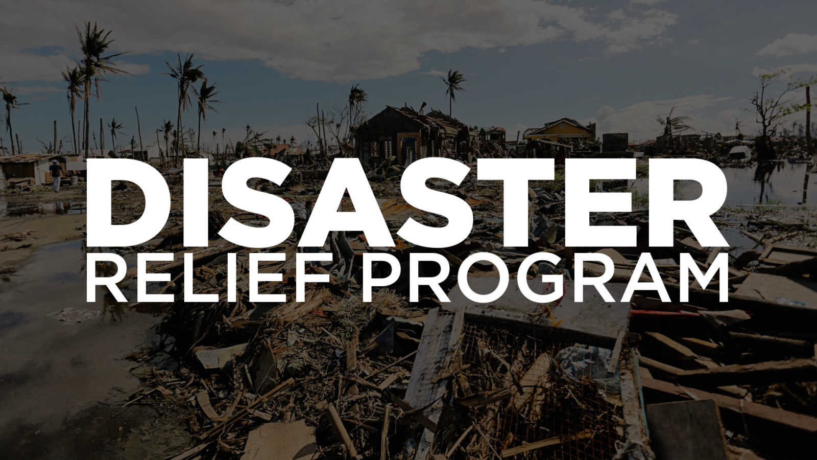 Disaster Relief Training Outreach Cornerstone