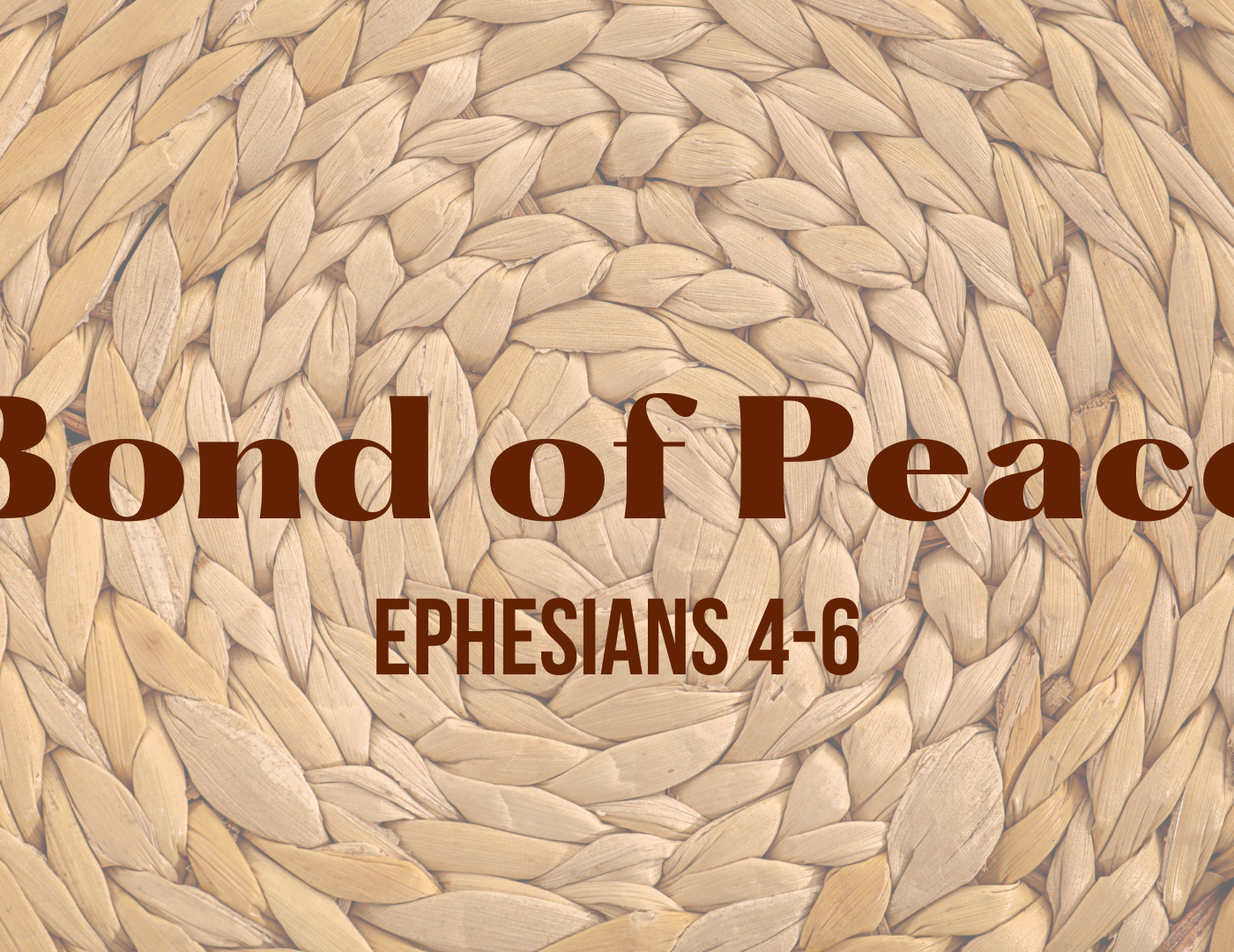Bond of Peace – Be Made New – Sam Tinken – 4.23.2023 episode artwork