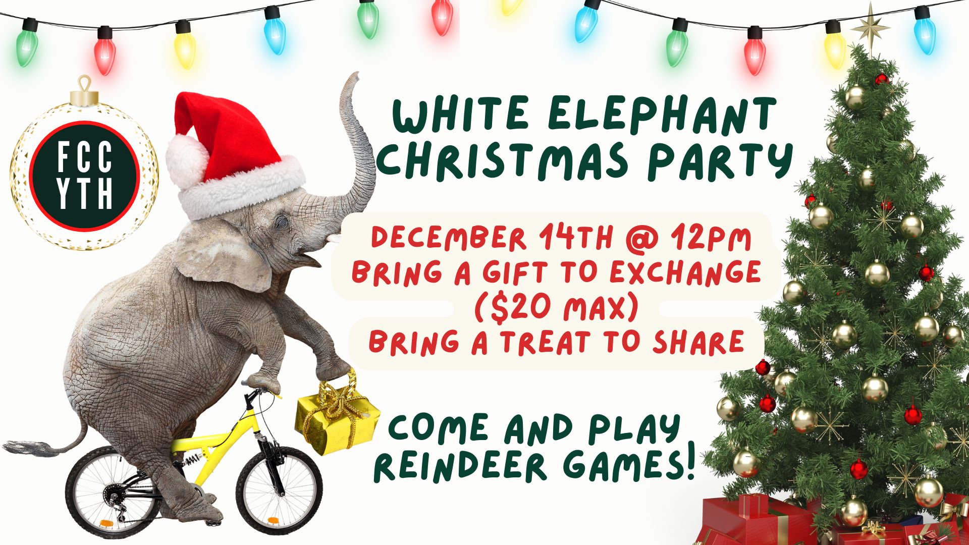 White Elephant Christmas Party