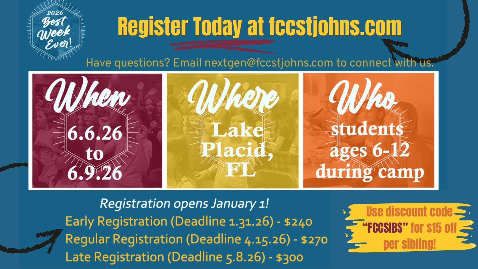 Best Week Ever: Kids Camp 2026