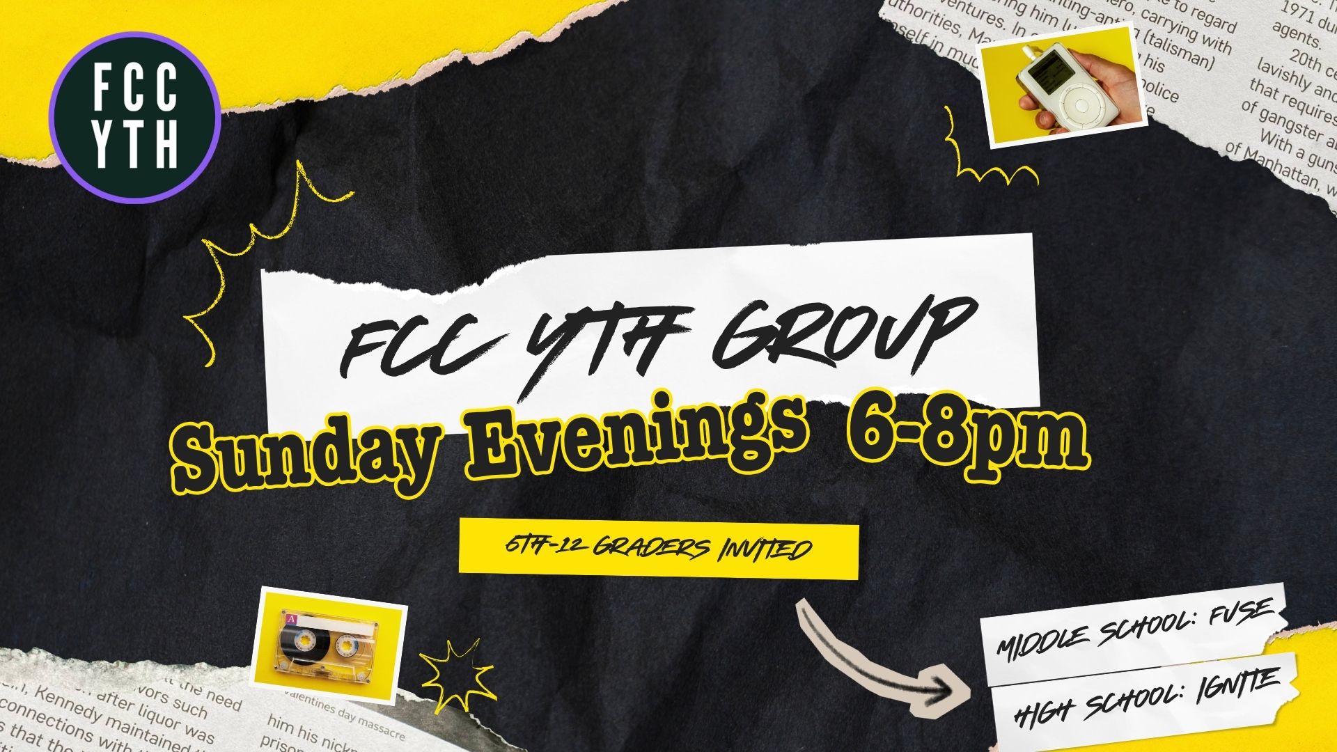 Sunday Evening Yth Group