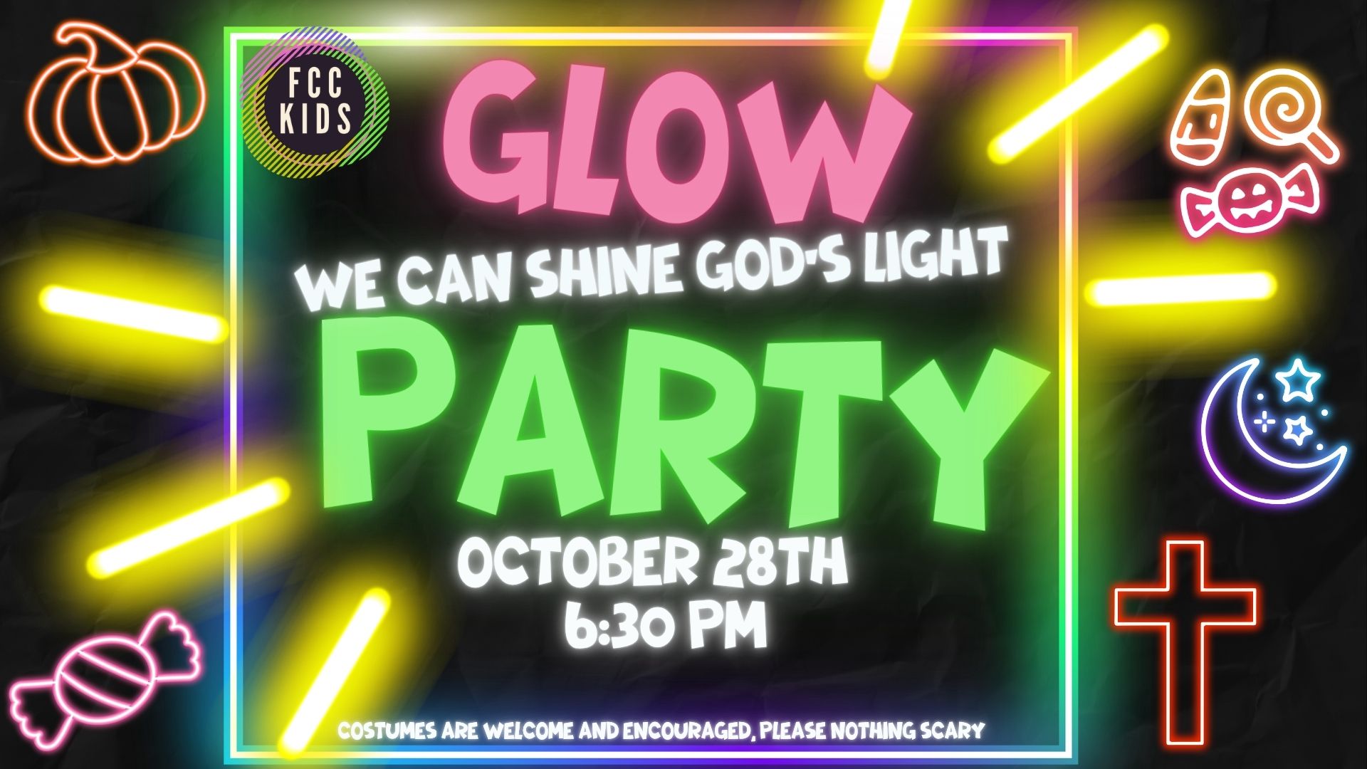 KidsMin Glow Party
