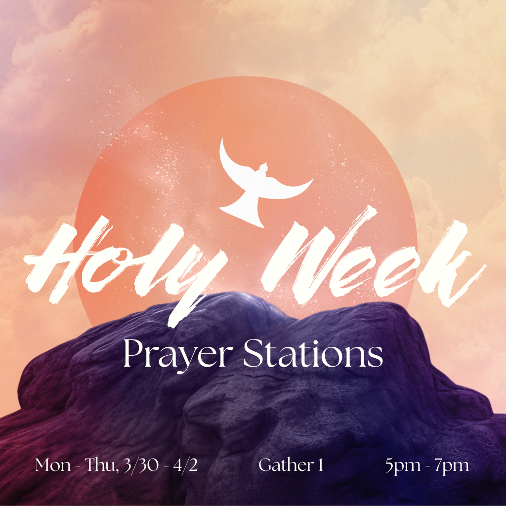 Holy Week Prayer Stations