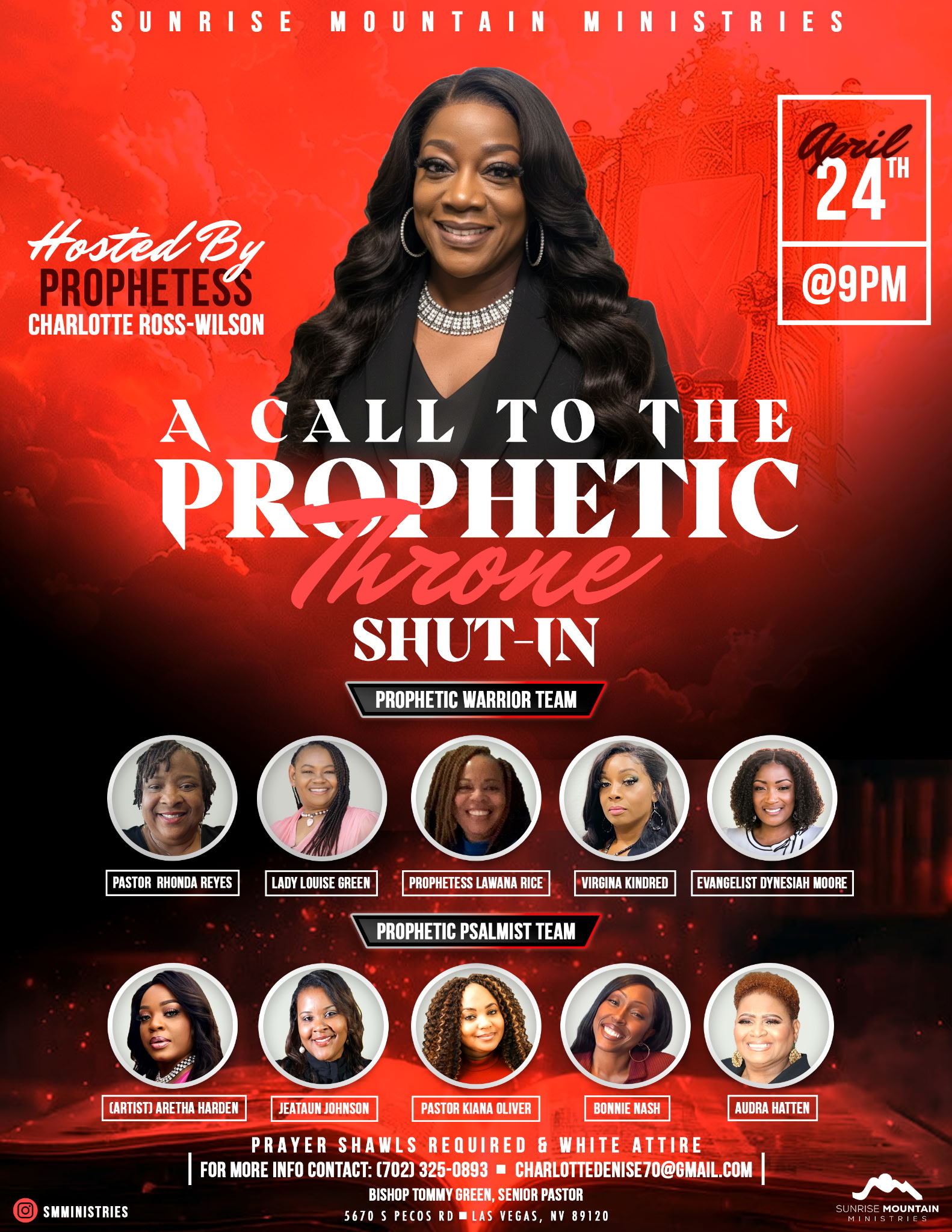 A Call To The Prophetic Throne
