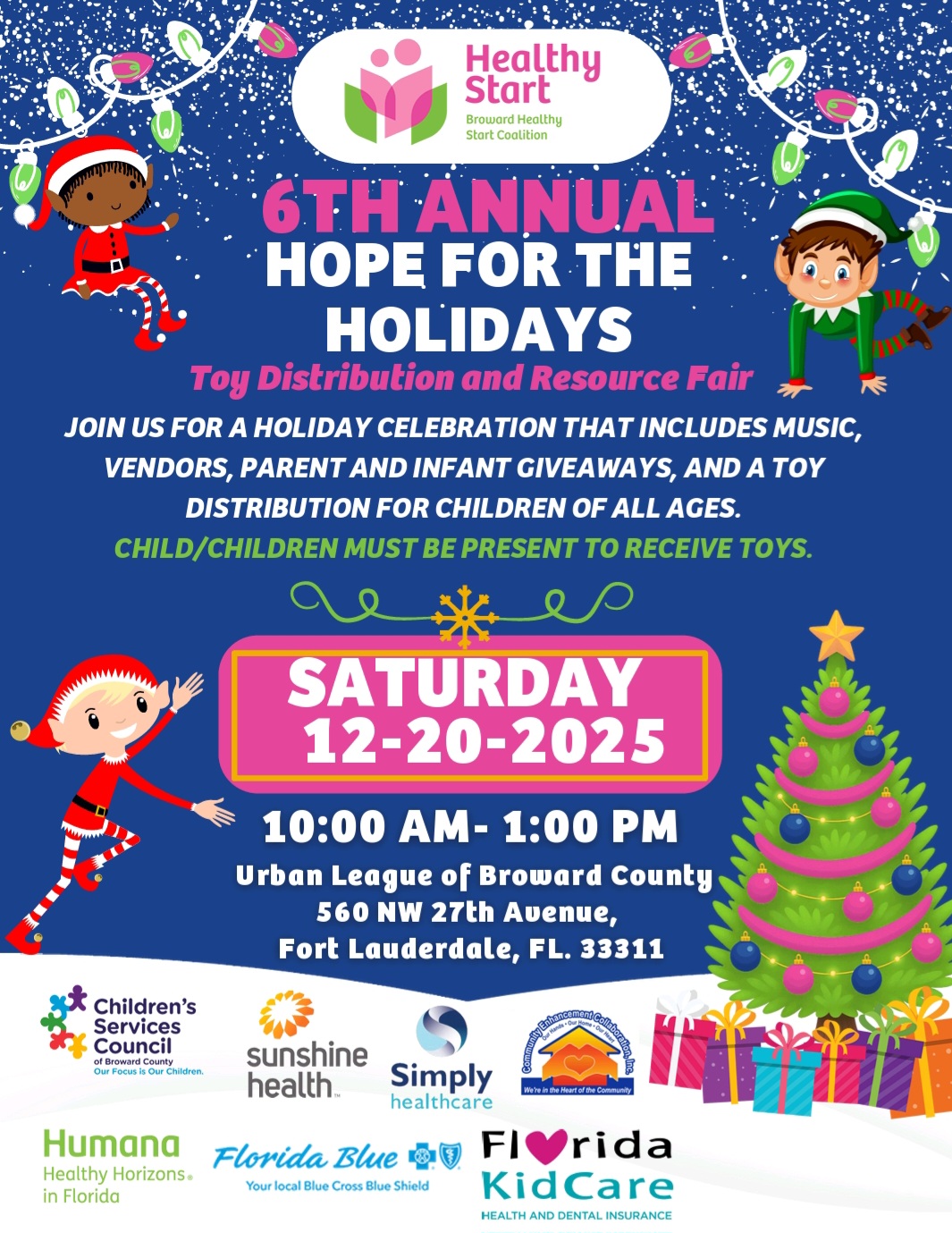 Hope For The Holidays - Broward Healthy Start