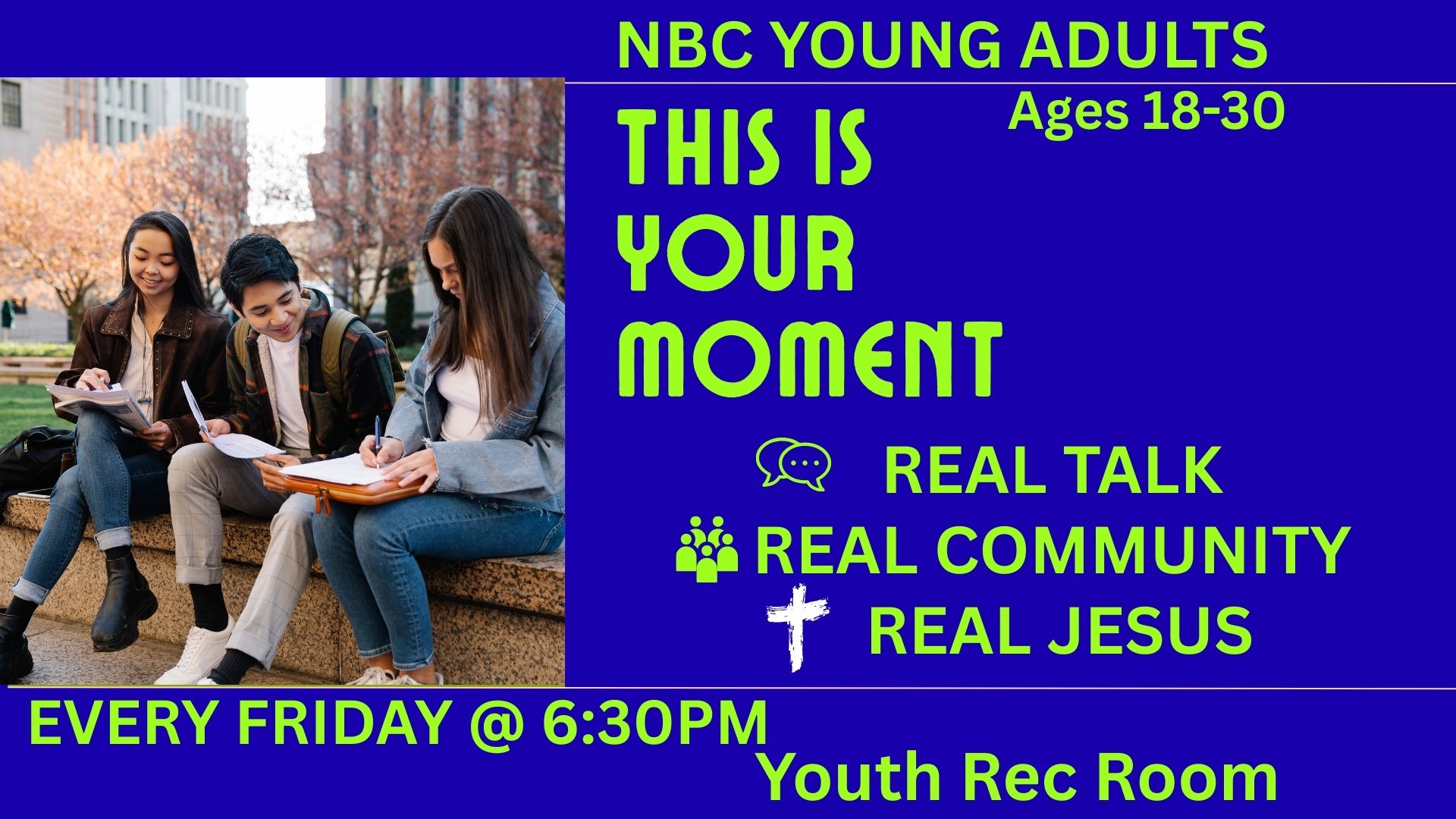 9/19, 09/26AGES 18-30