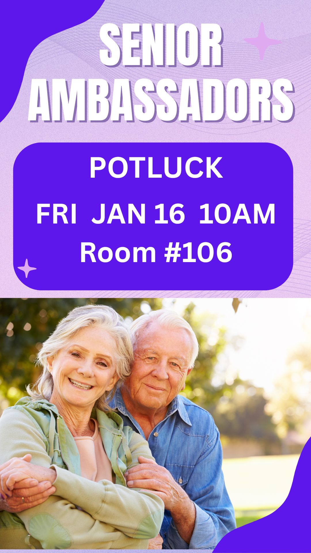 JOIN US - Celebrate FriendshipsIn Christ! 50+