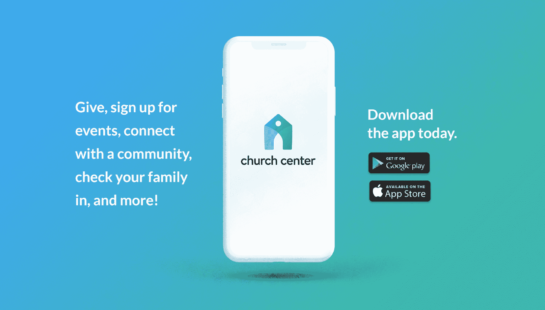 Stay Connected with Crestwood through Church Center