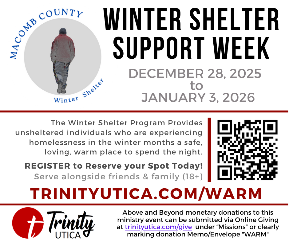 Shelter Support: Warming Center