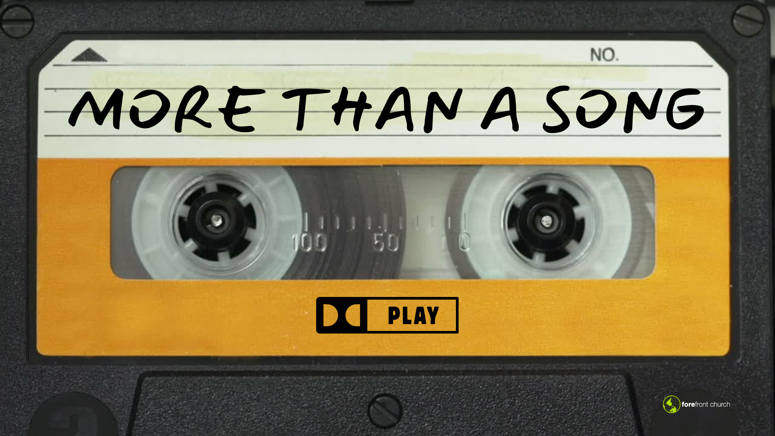 More Than A Song
