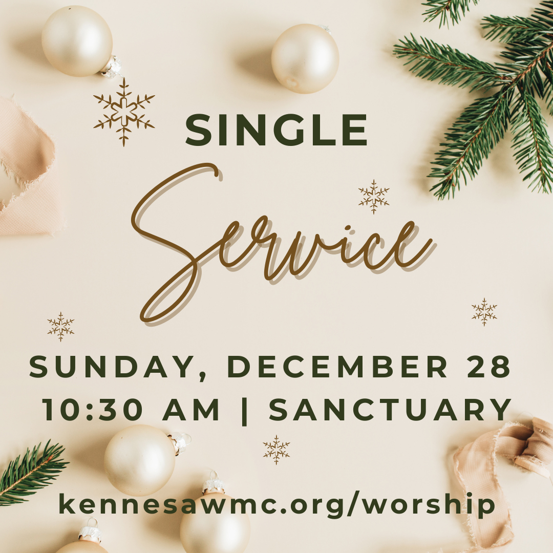 Worship Service December 28th