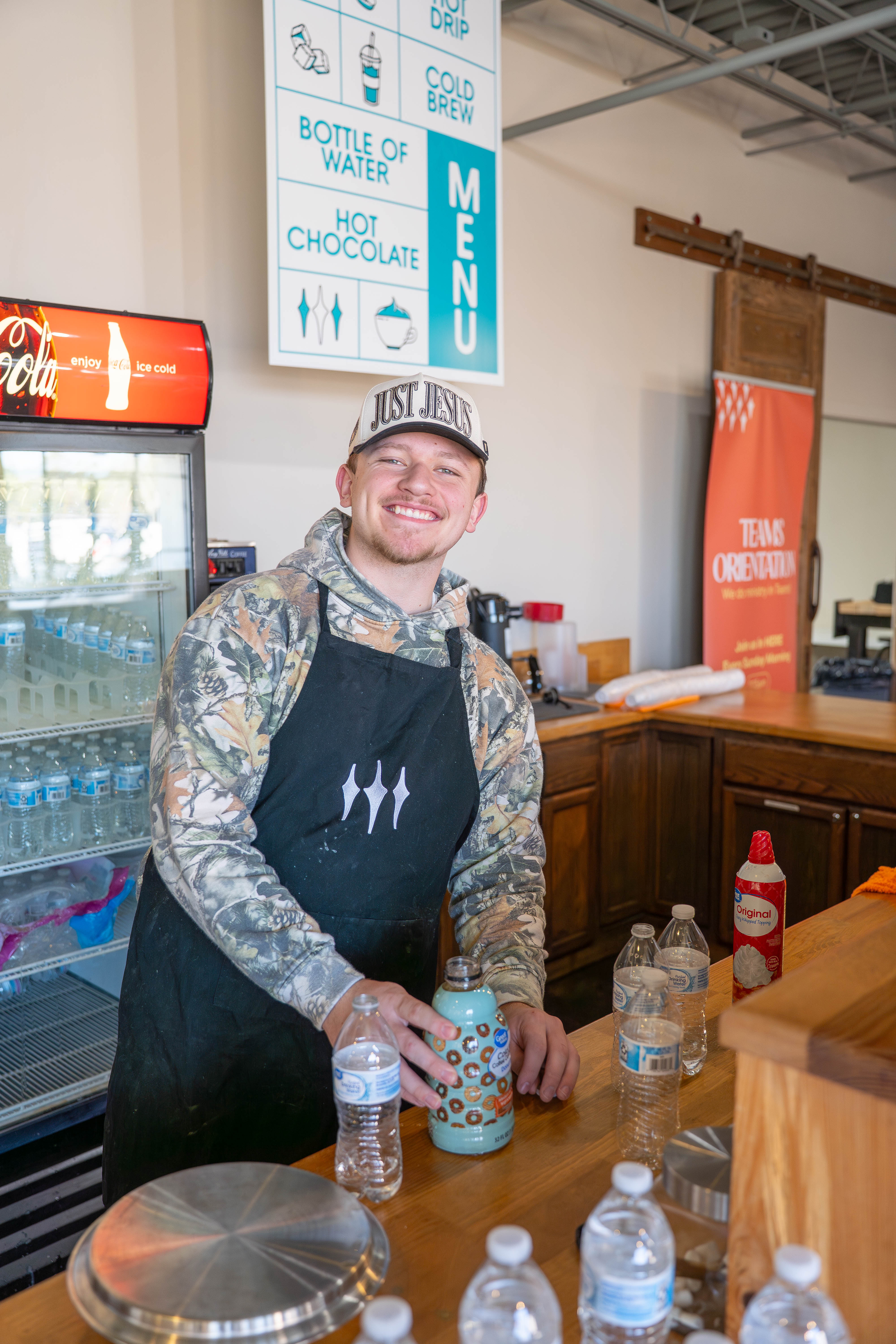 Grab a cup of coffee at our coffee shop!