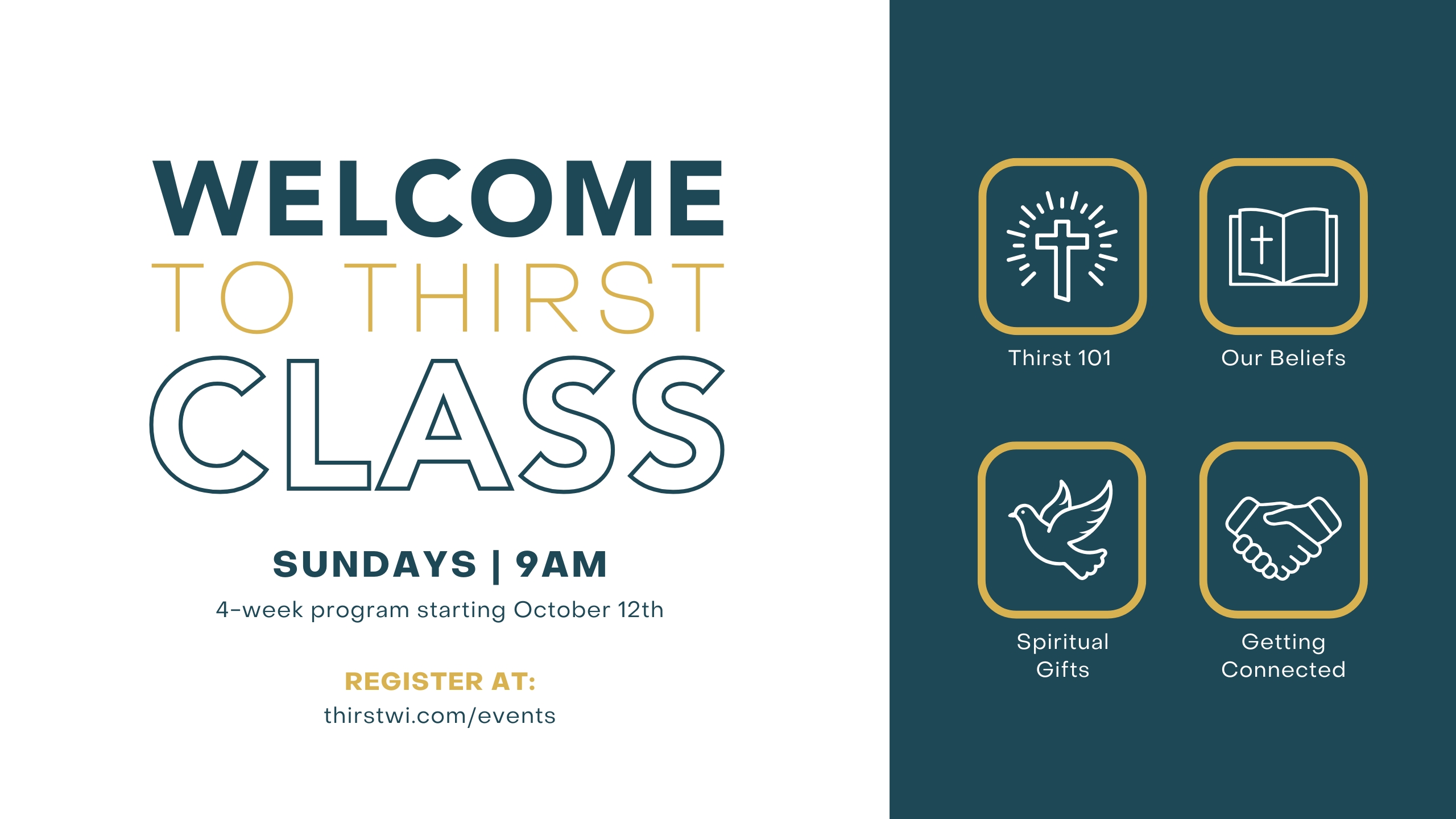 Welcome To Thirst Class