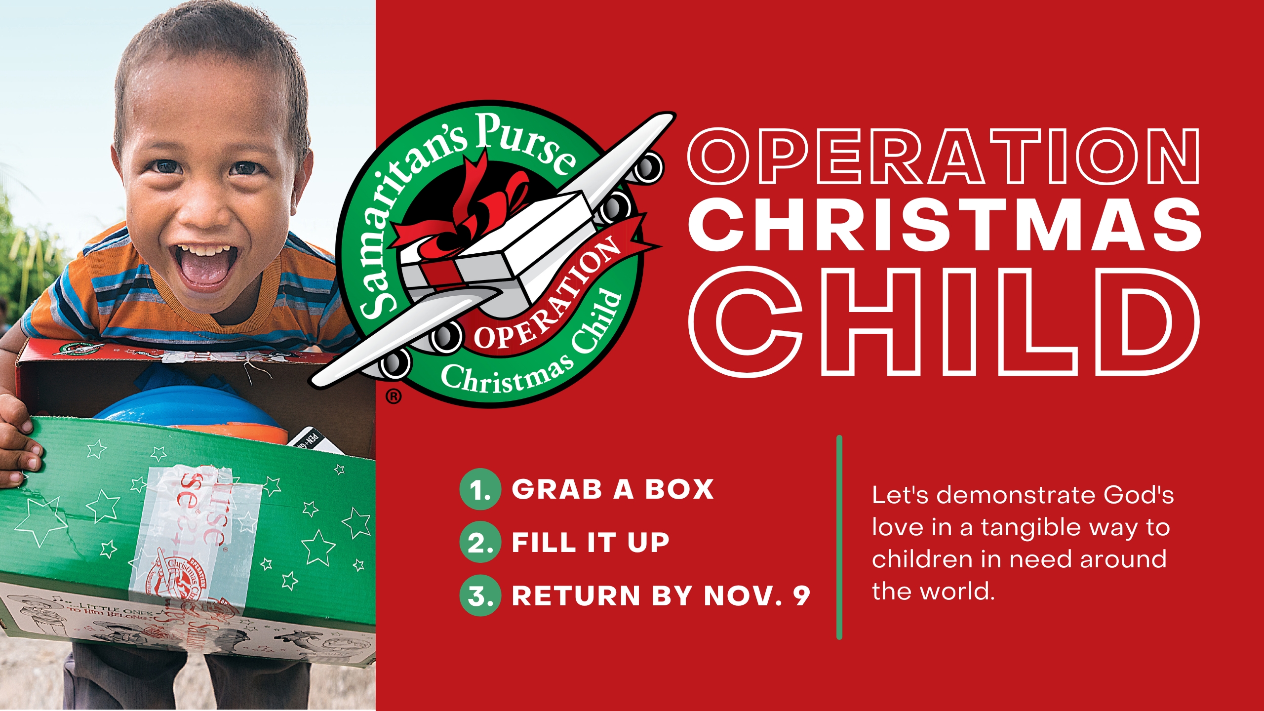 Operation Christmas Child Boxes