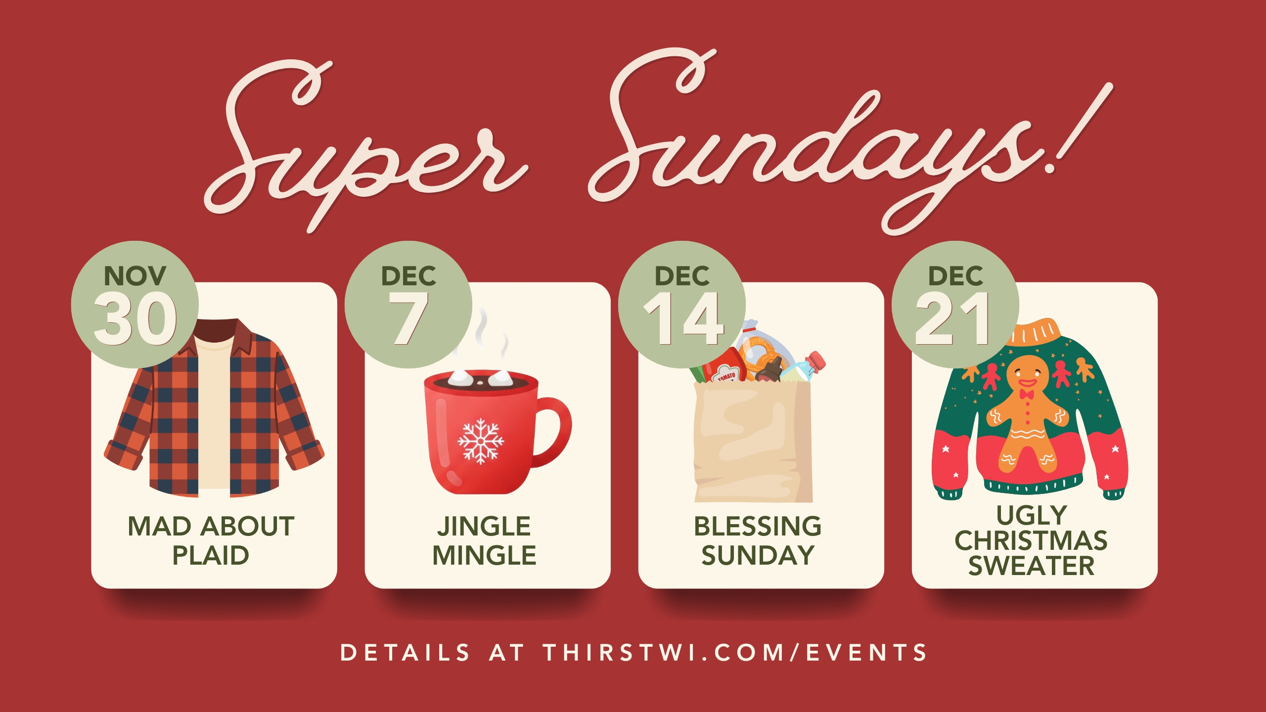 Christmas Super Sundays