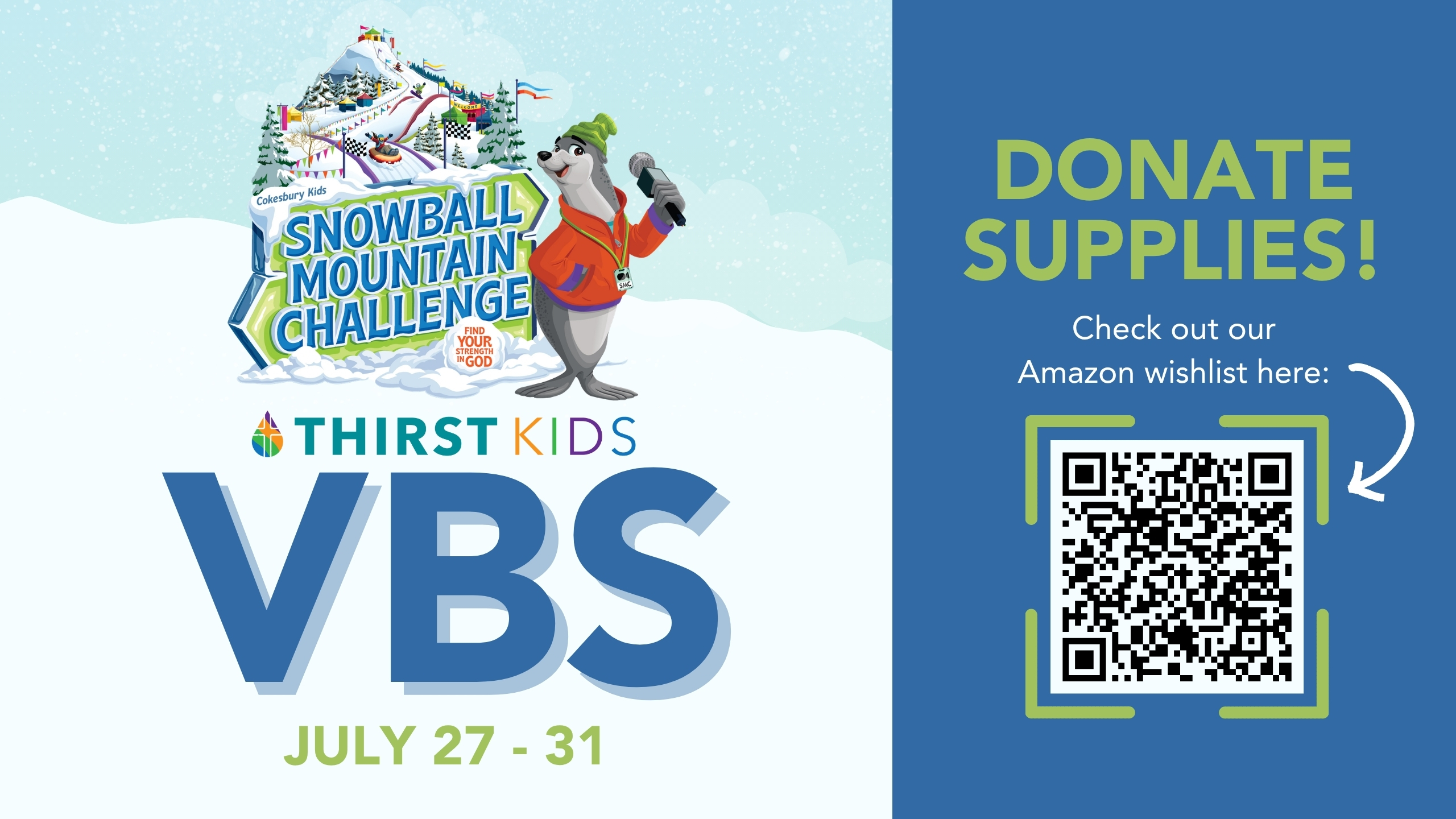 VBS Supply Donations Needed!