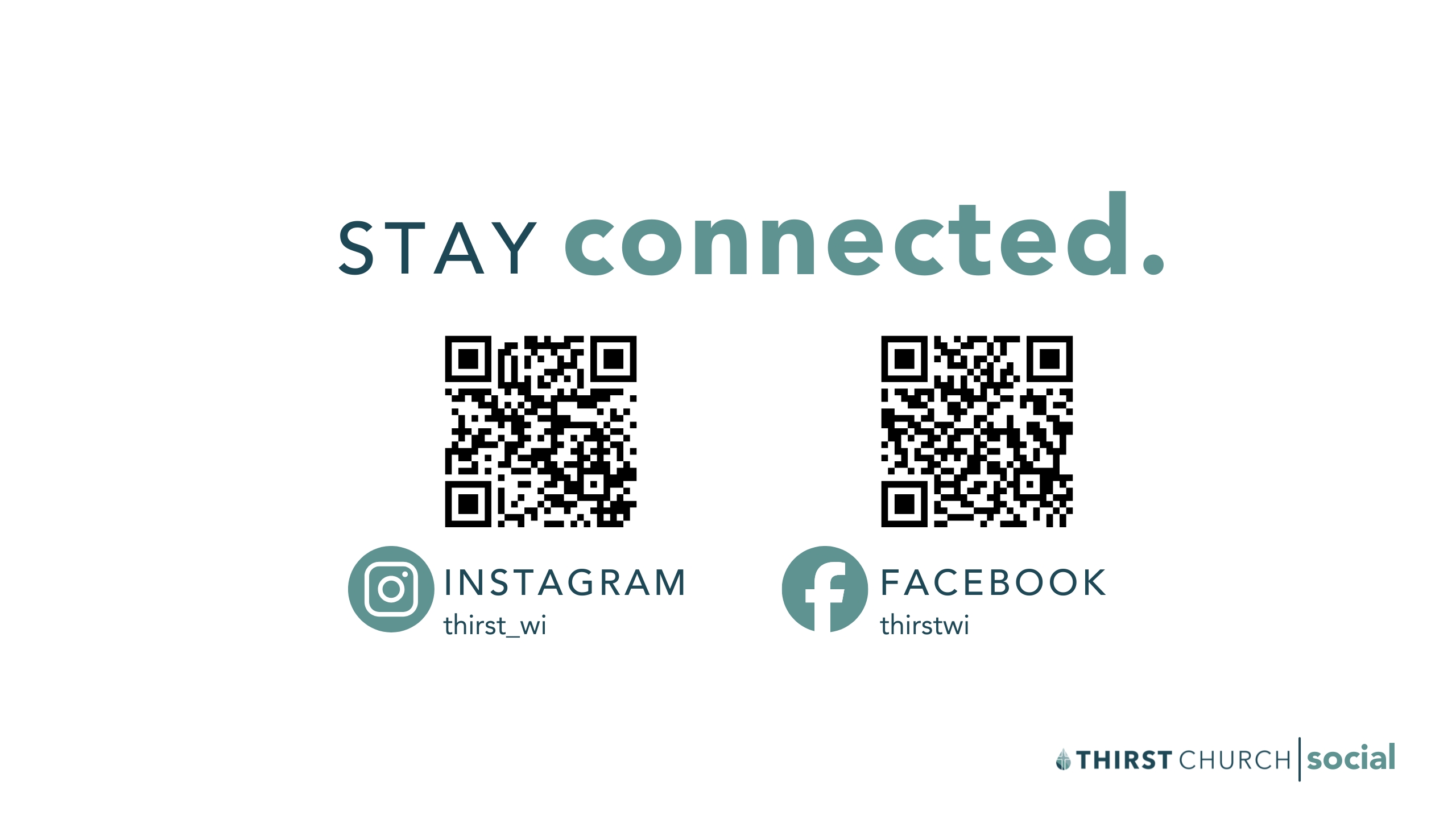 Stay Connected!