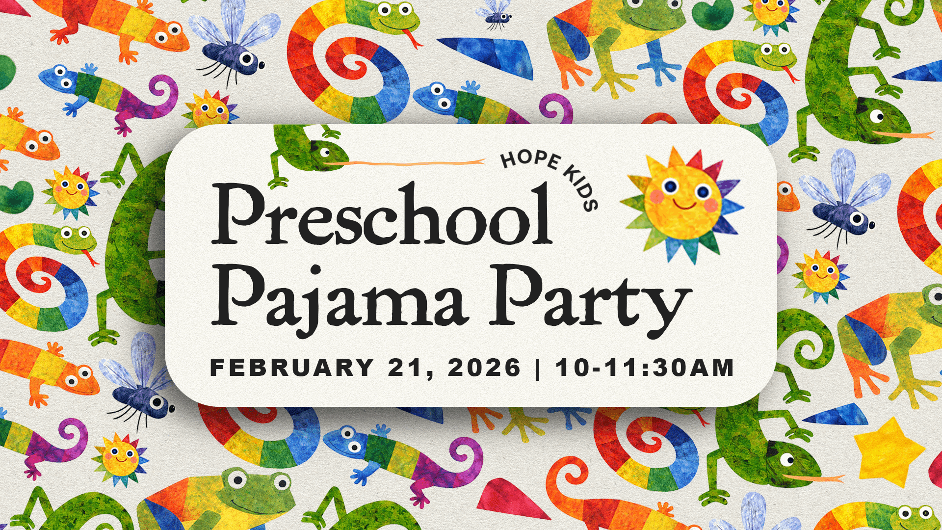 Preschool Pajama Party