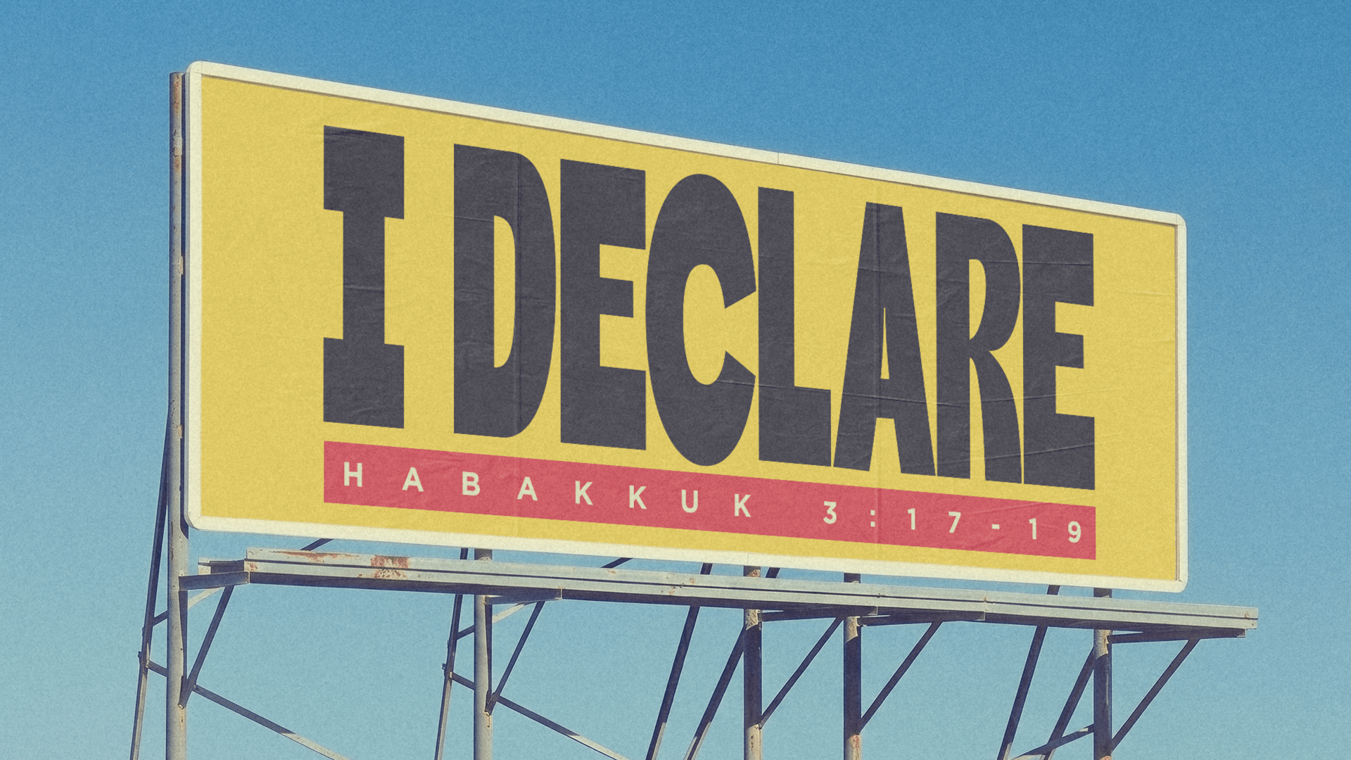 I DECLARE