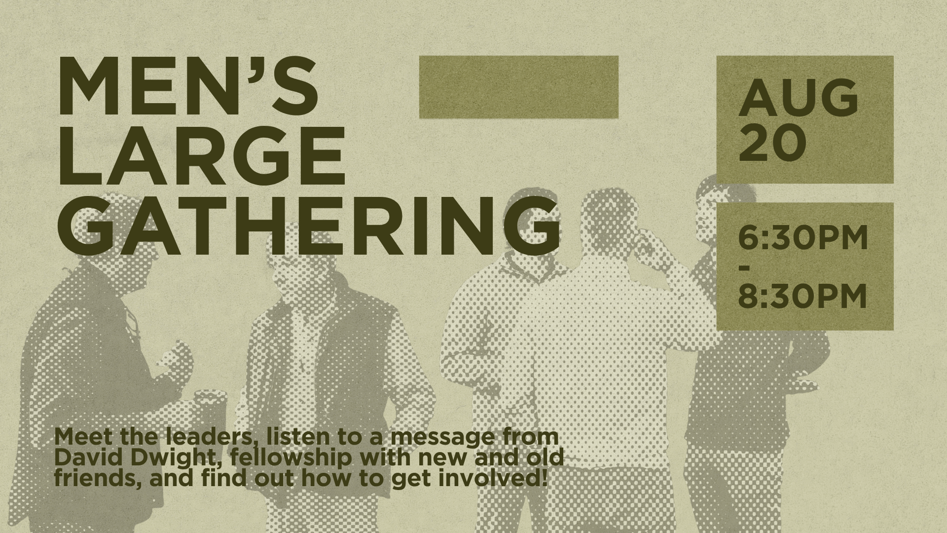 Men's Large Gathering