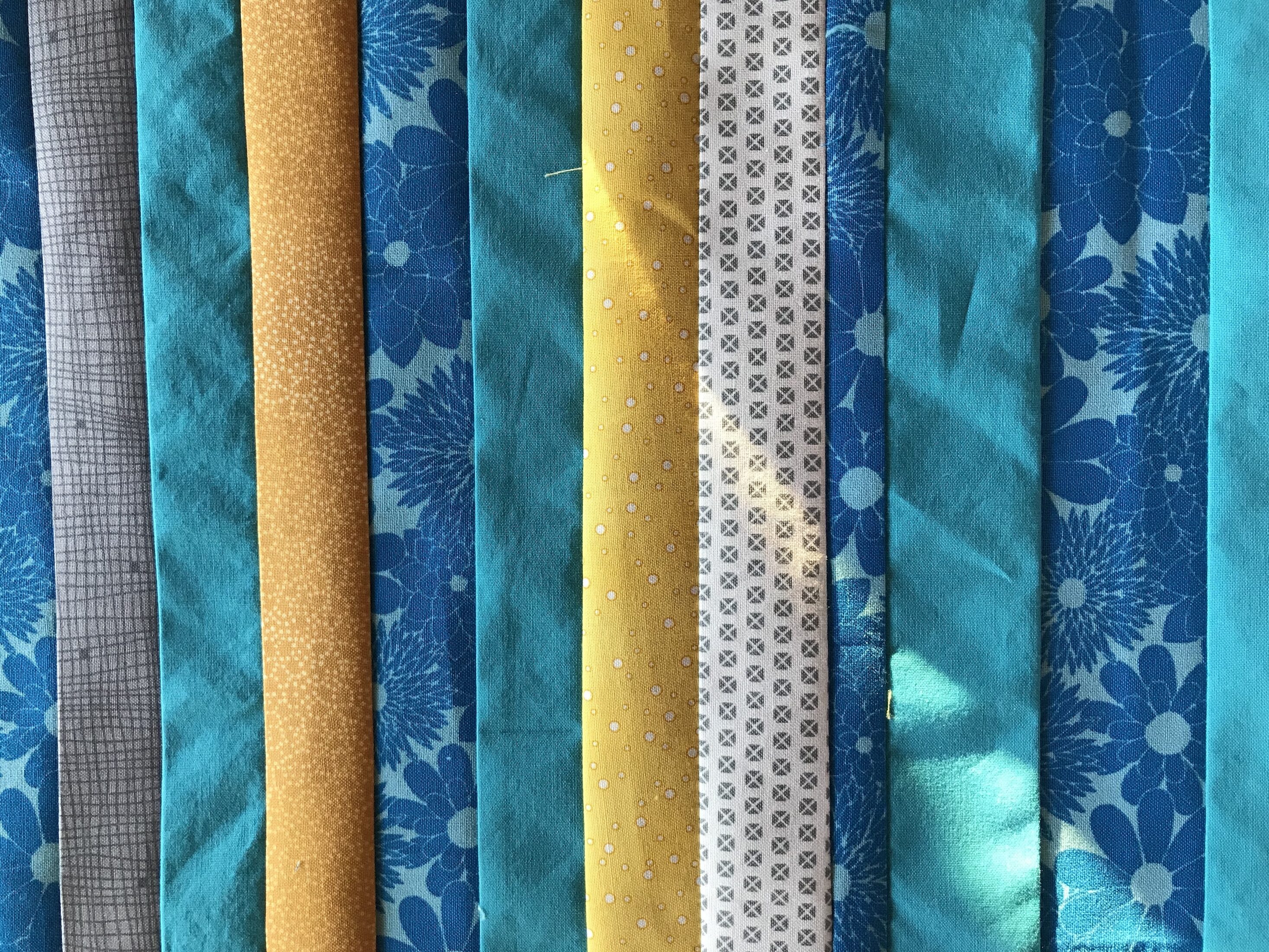 brightly coloured cotton prints 