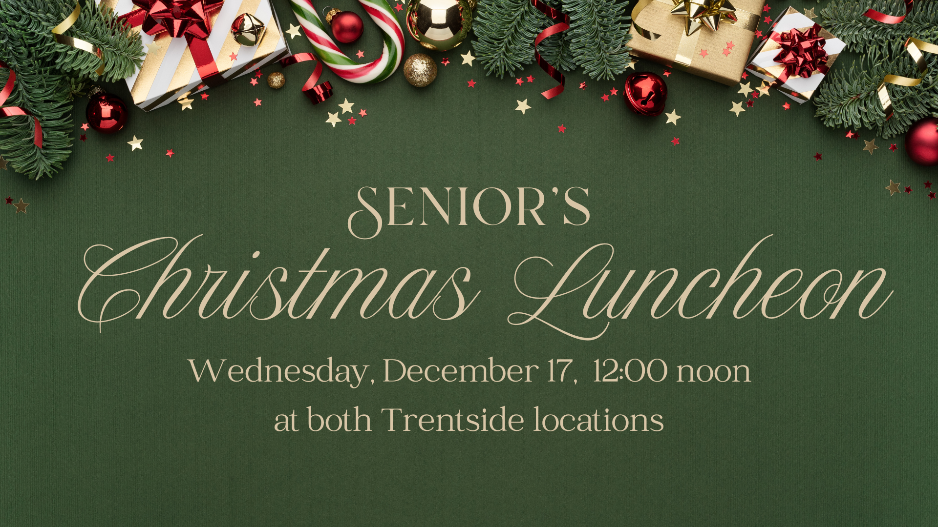 Senior's Christmas Luncheon