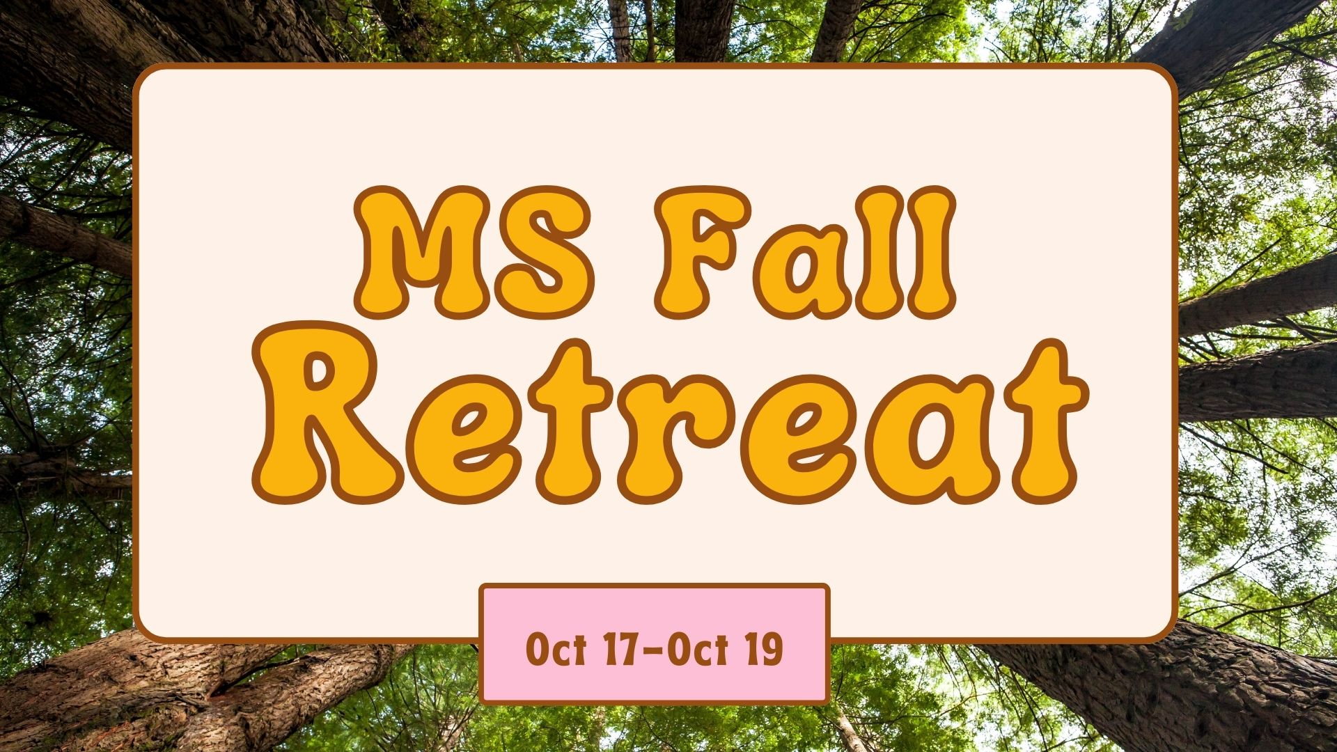 Middle Fall Retreat
