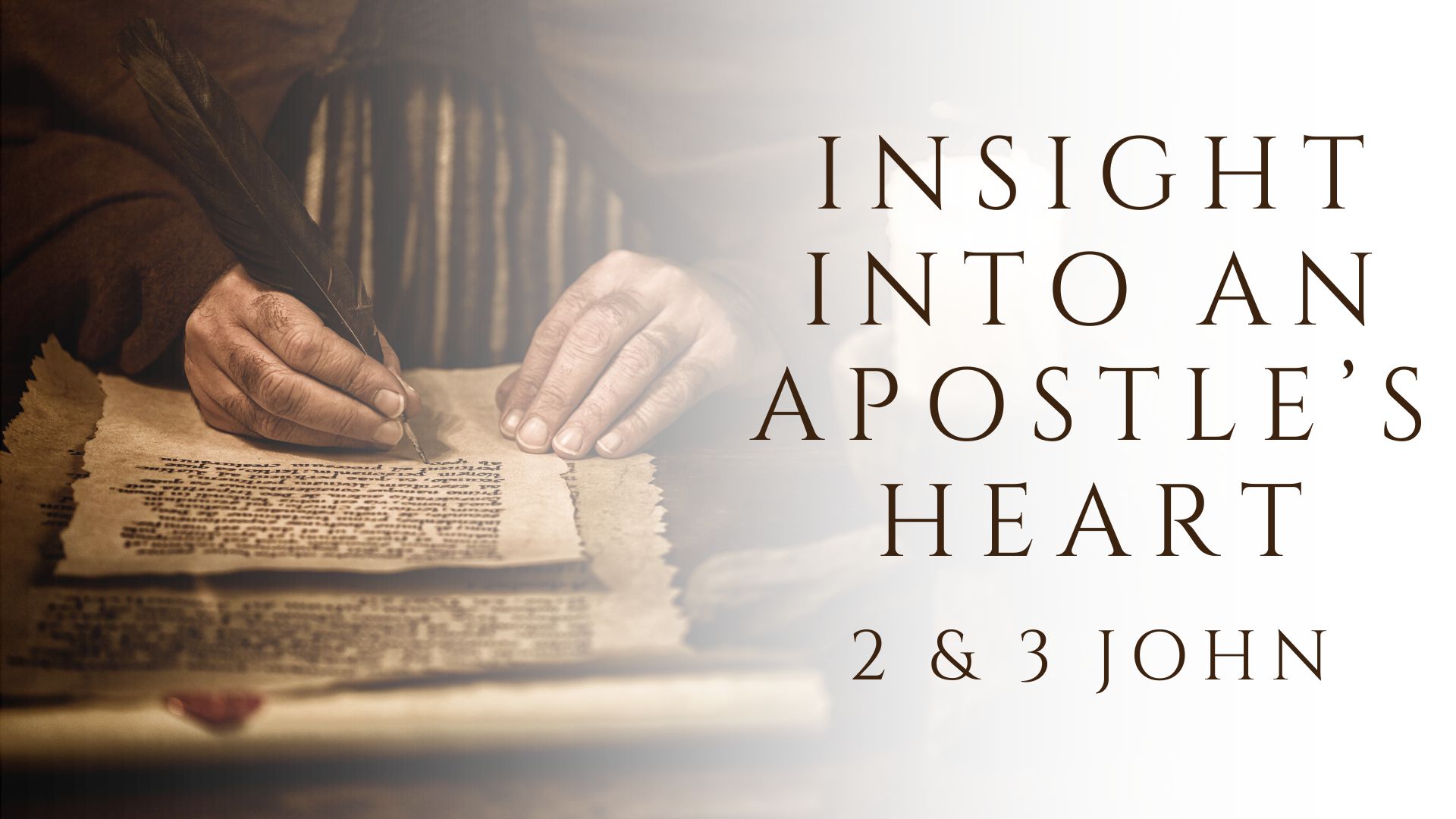 Insight into an Apostle’s Heart, Part 1 episode artwork