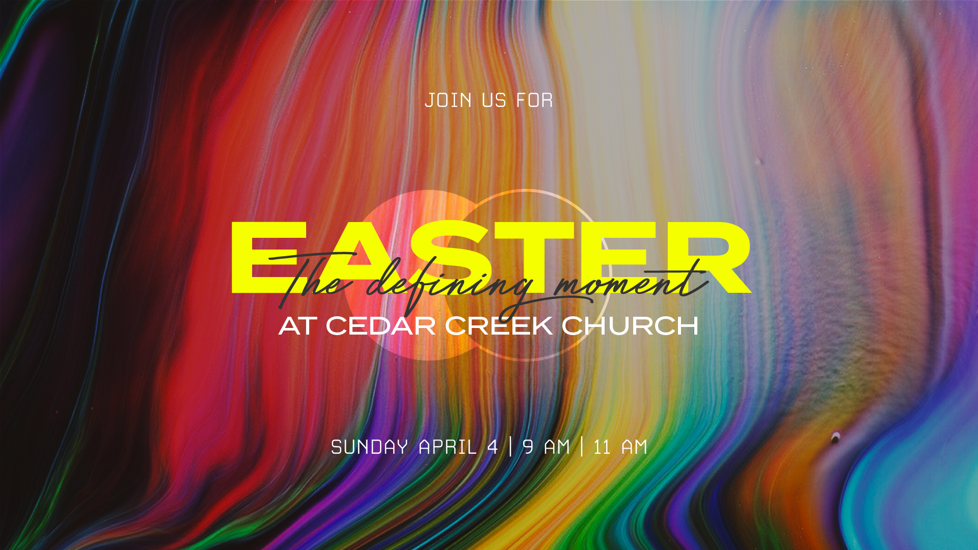 Easter At Cedar Creek Church