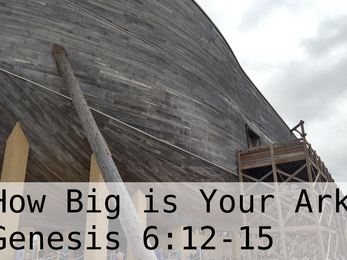How Big Is Your Ark? episode artwork