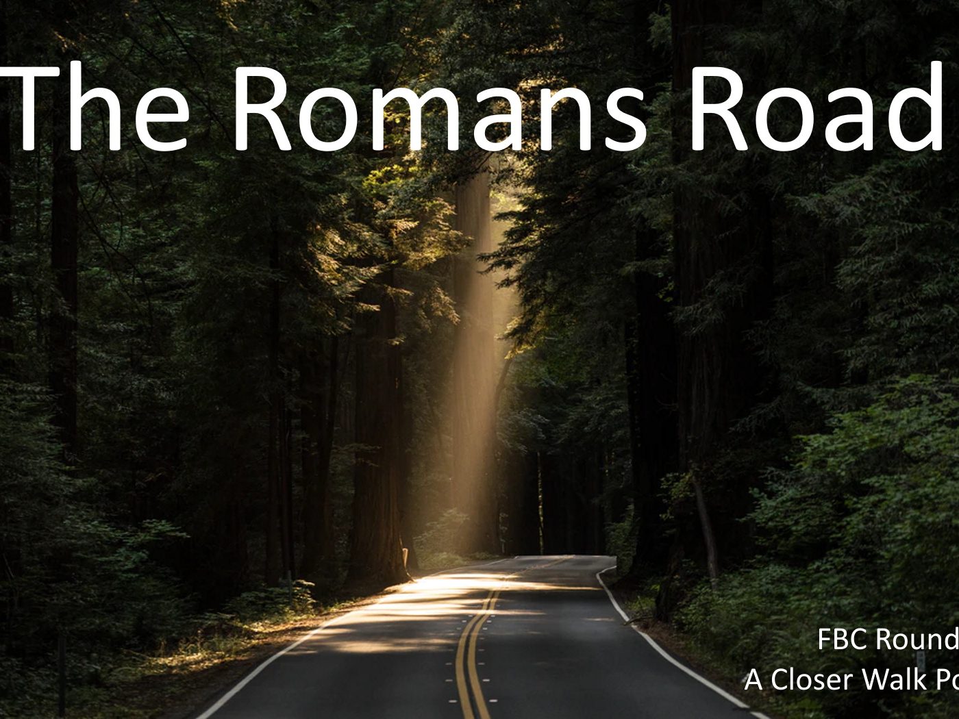Round Table: Romans Road episode artwork