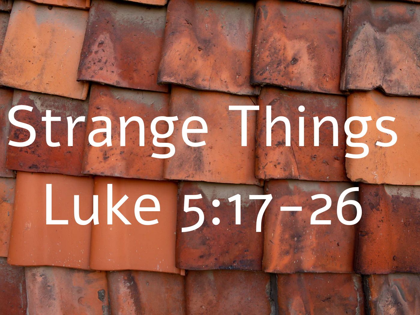 Strange Things episode artwork