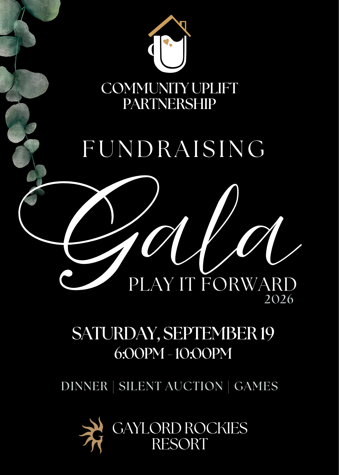 Join us at the CUP Gala